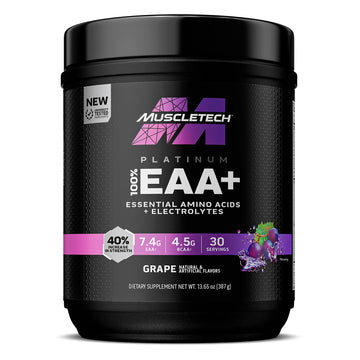 MuscleTech | Platinum 100% EAA+ |Essential Amino Acids | Muscle Strength Builder MuscleTechUS supplements