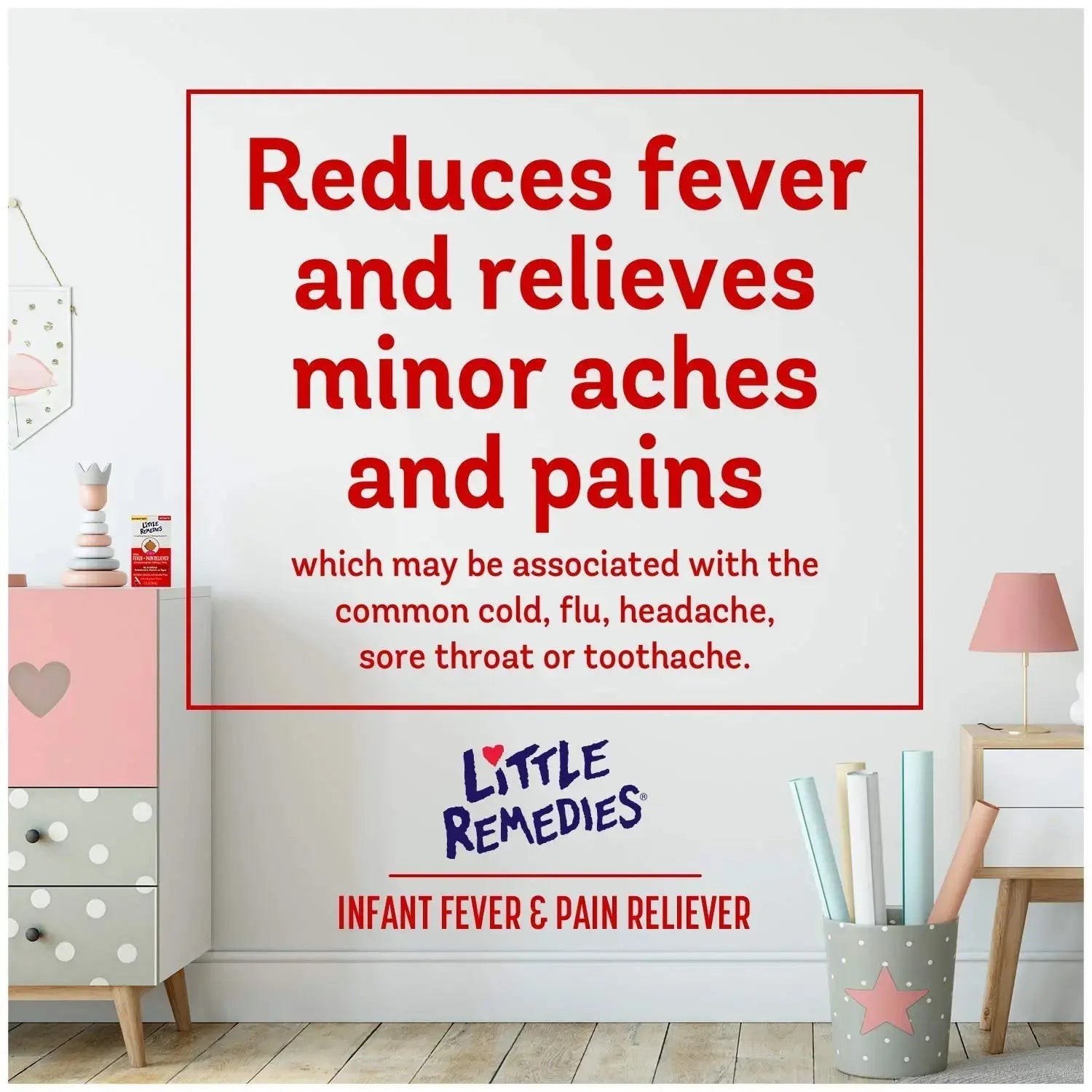 Little Remedies Infant Fever & Pain Reliever with Acetaminophen, Baby Medicine with No Artificial Sweeteners, Flavors or Dyes, Natural Berry Flavor, 2 Fl Oz, Pack of 2 Little RemediesAu supplements