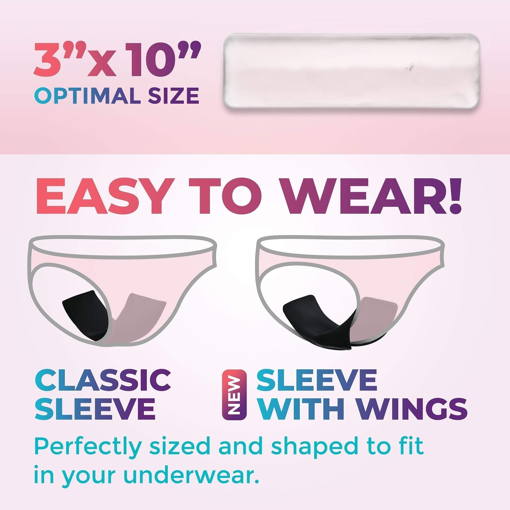 Reusable Perineal Ice Packs with Washable Sleeves – for Hemorrhoids, Postpartum Vaginal Pain PhysioNaturalAu supplements