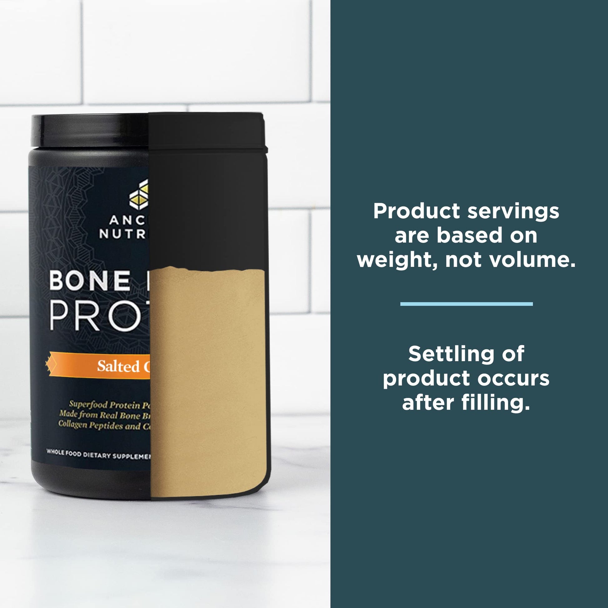 Ancient Nutrition Bone Broth Protein Powder, Salted Caramel, 19g Protein per Serving Ancient NutritionUS supplements