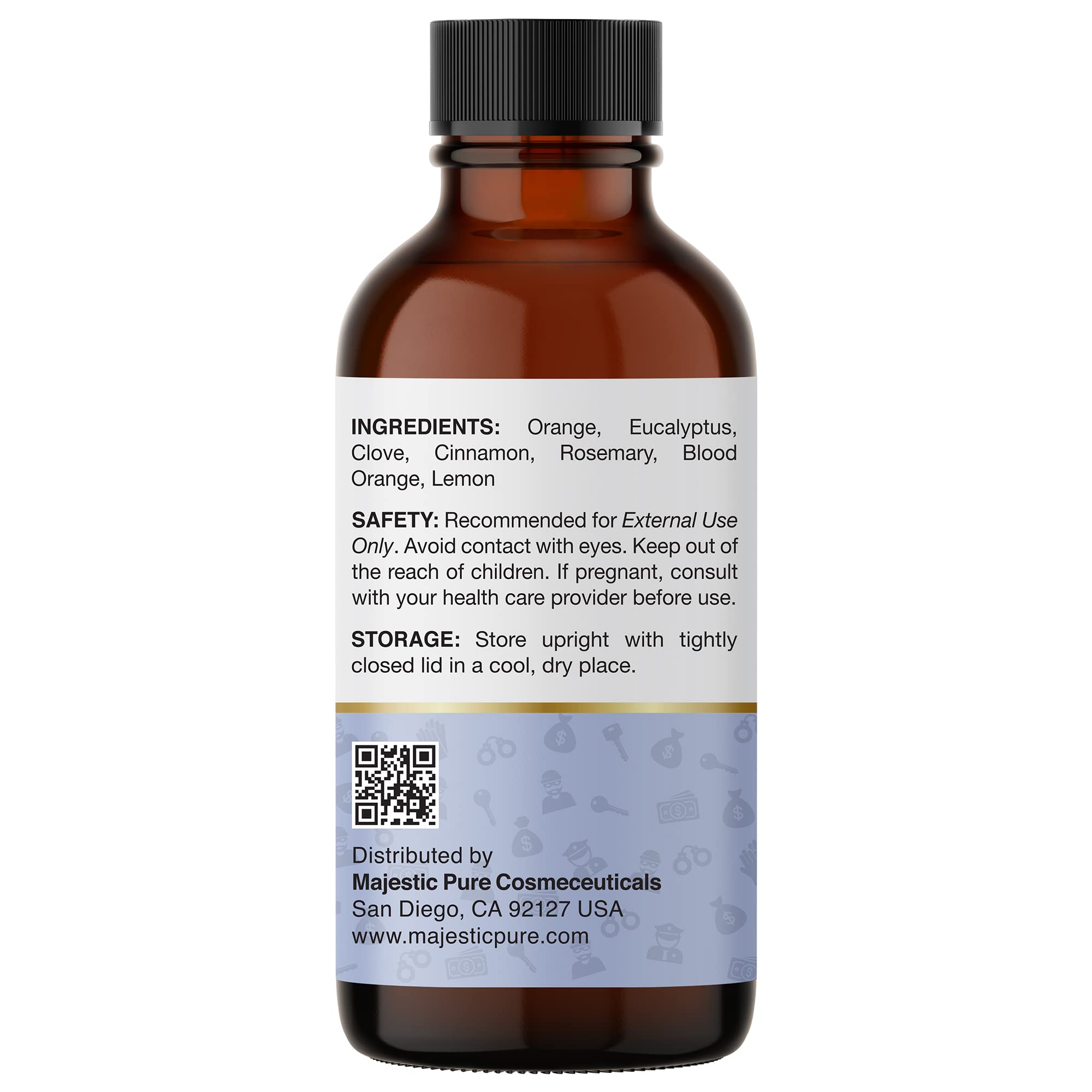 Majestic Pure Thieves Essential Oil Blend | 100% Pure Premium Oil for Uplifting Mood, DIY Products MAJESTIC PUREAu supplements