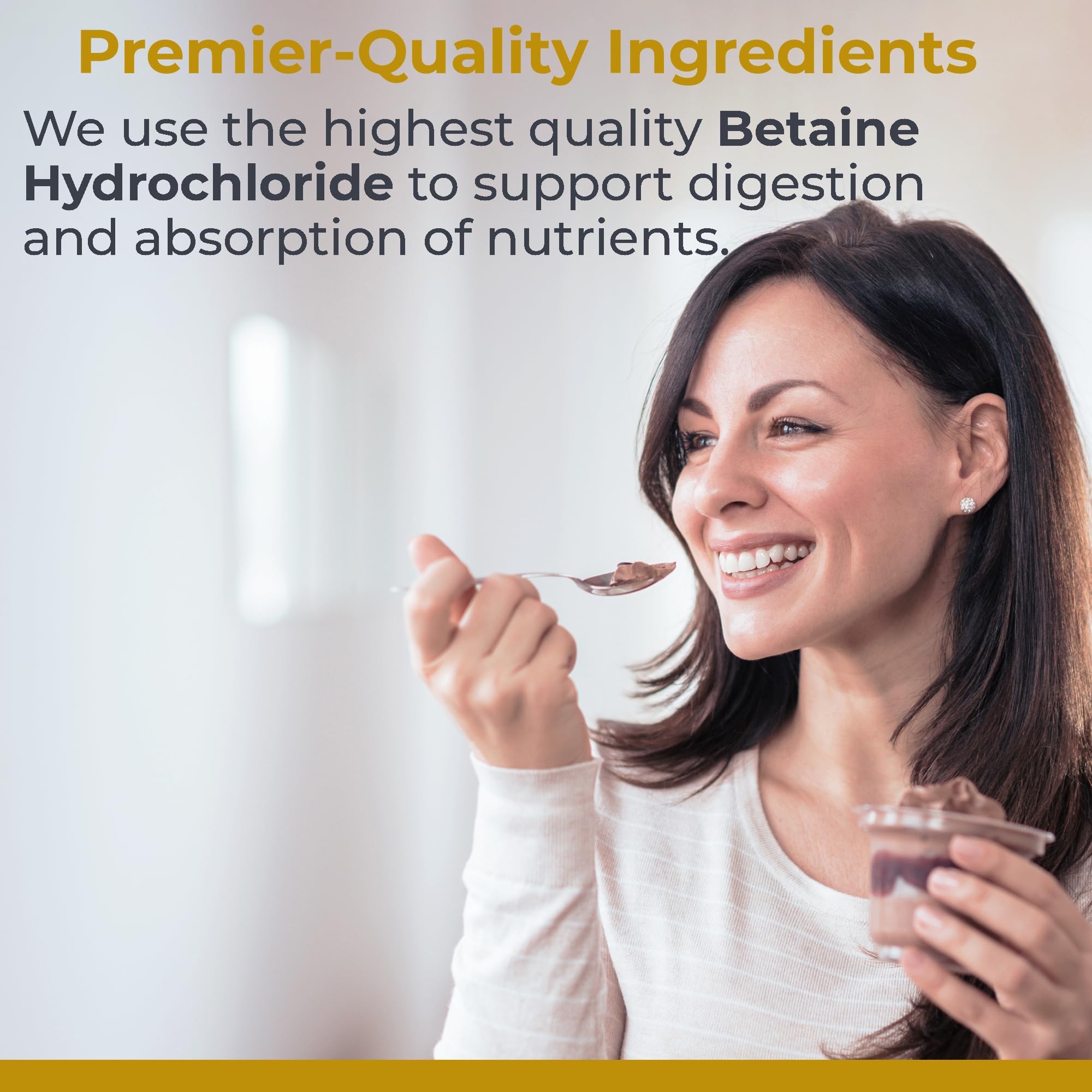 Premier Research Labs Premier HCL - Betaine HCL, Betaine Hydrochloride Supplement for Optimal Digestive Function, Nutrient Absorption, Betaine-HCL for Low Stomach Acid- 90 Vegetarian Capsules (2 Pack) Premier Research LabsAu supplements