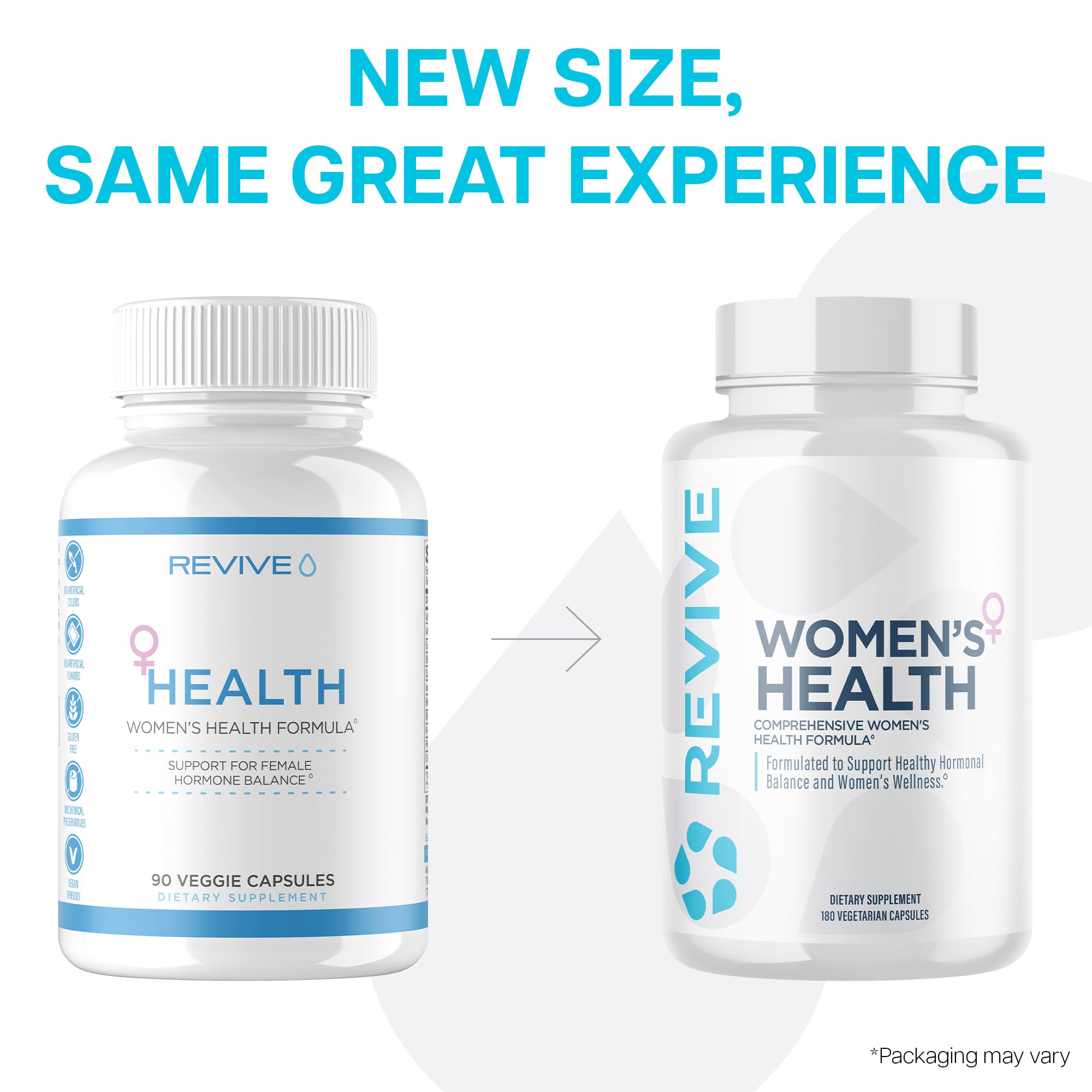 Revive MD Hormone Balance for Women – Hormone Support Supplement w/Myo-Inositol, Chaste Berry, DIM, Vitamins C & E, Evening Primrose Oil – Health & Hormonal Balance (180 Capsules, 30 Servings) ReviveAu supplements