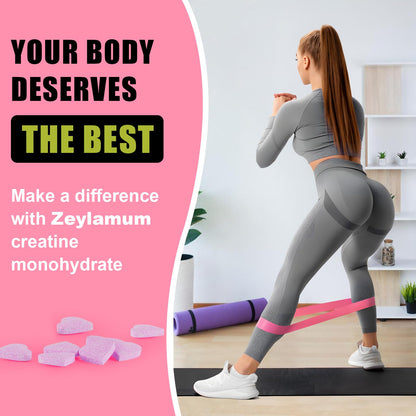 Creatine Monohydrate for Women, Creatine Supplement 3000mg, with Hydrolyzed ZeylamumUS supplements