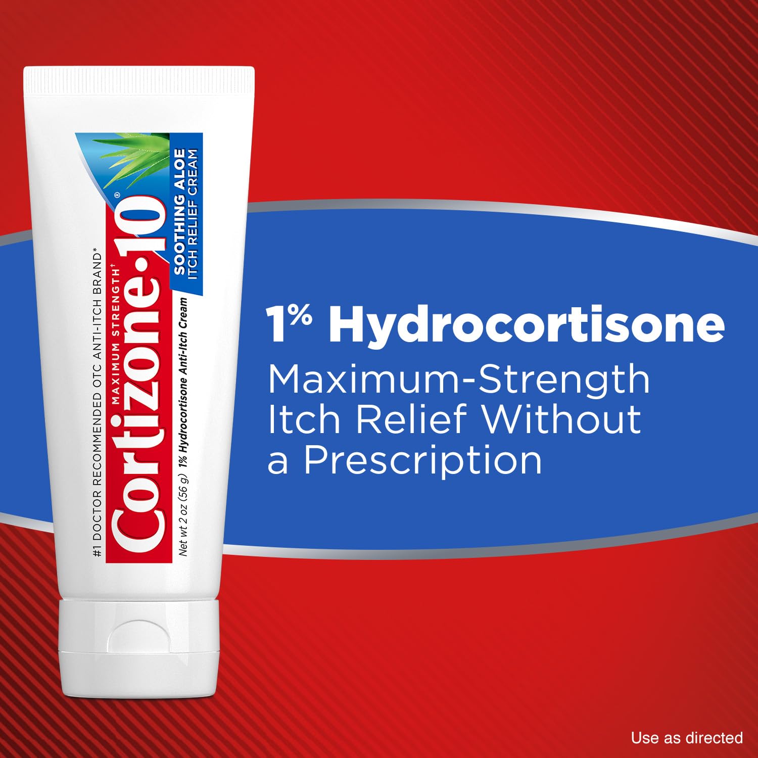 Cortizone-10 Maximum Strength Soothing Aloe Itch Relief Cream, 1% Hydrocortisone, Fast-Acting, Anti-Itch Cream for Bug Bites, Rash, Eczema, Psoriasis, Poison Ivy, Oak, Sumac, 2 oz (Pack of 4) Cortizone 10Au supplements