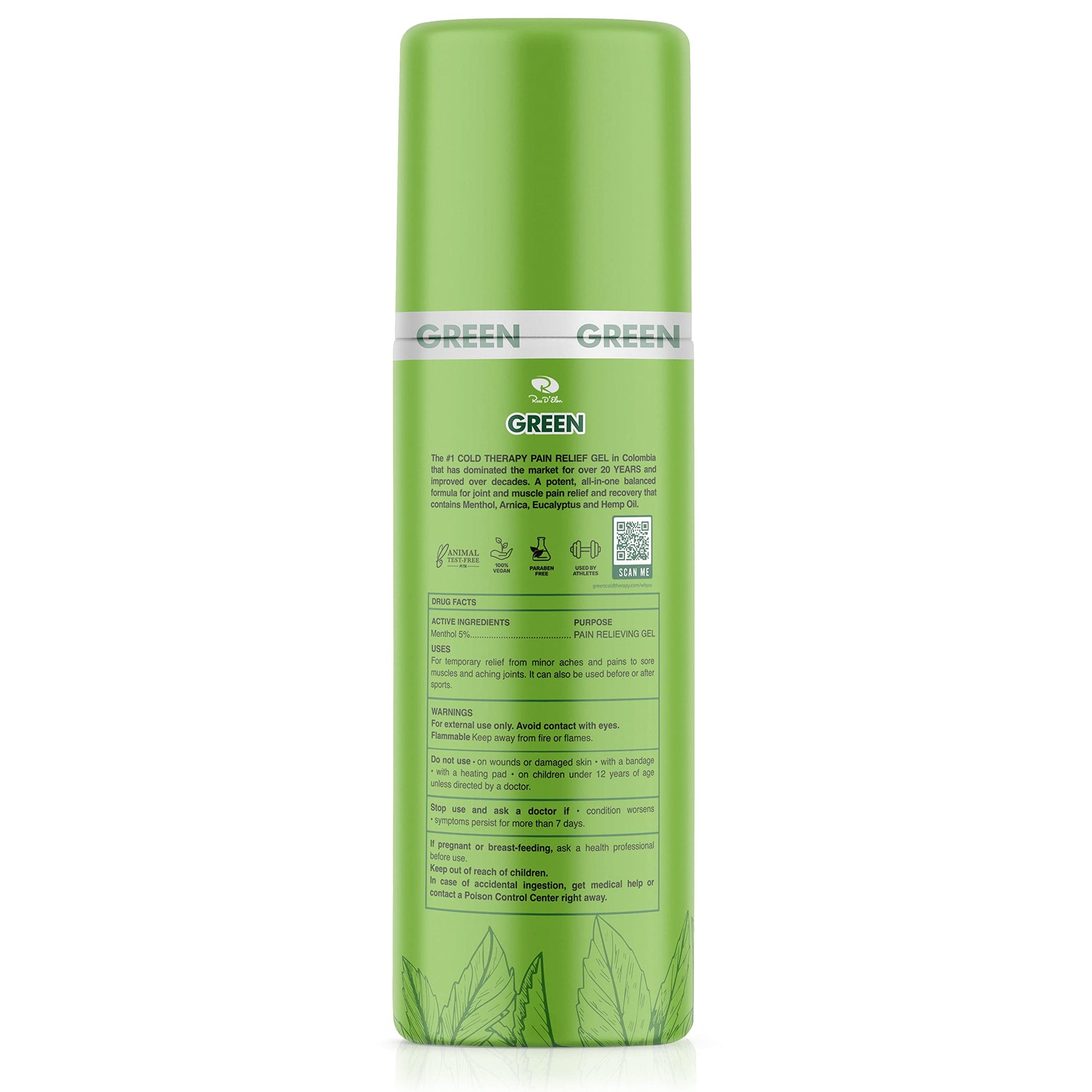 Ross D’Elen Green Menthol ROLL-ON 3-Pack ROSS D'ELENAu supplements