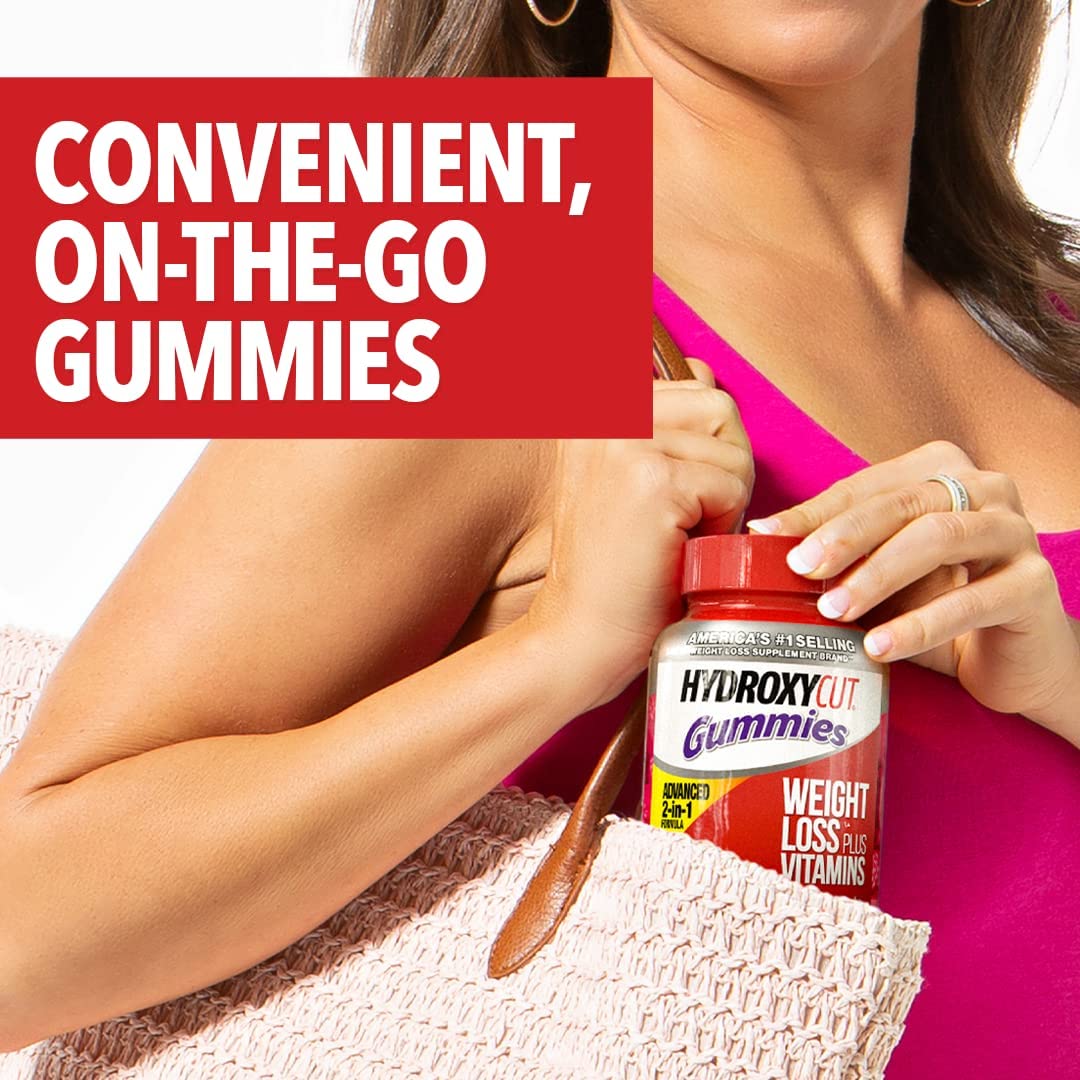 Hydroxycut Caffeine-Free Gummy for Women & Men | 15 Essential Vitamins & Minerals HydroxycutAu supplements
