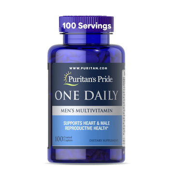 Puritan's Pride One Daily Men's Multivitamin, Dietary Supplement to Support Heart and Male Reproductive Health Puritan's PrideAu supplements