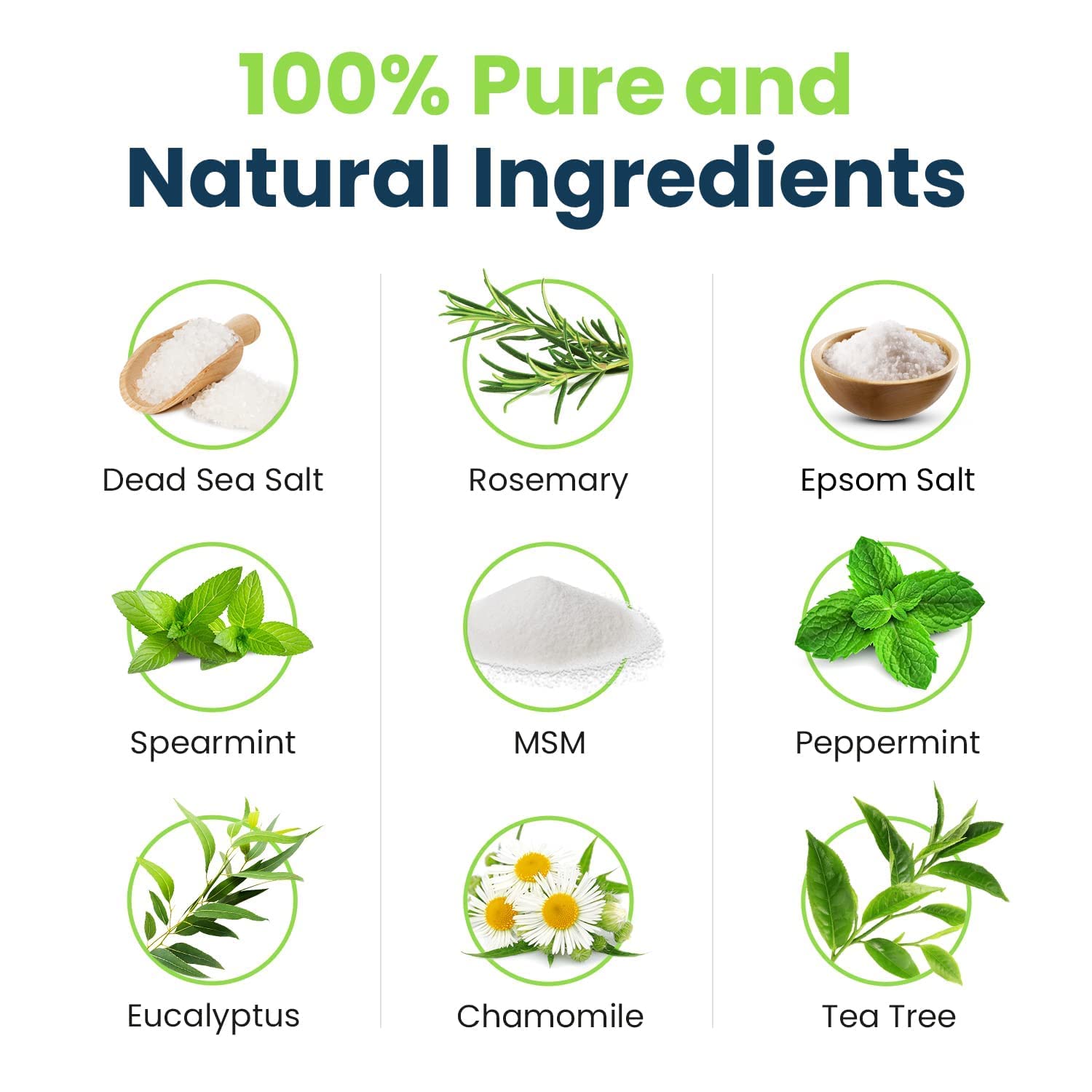 Tea Tree Oil Foot Soak with Epsom Salt - Best Toenail Fungus Treatment, Athletes FOOT CUREUS supplements