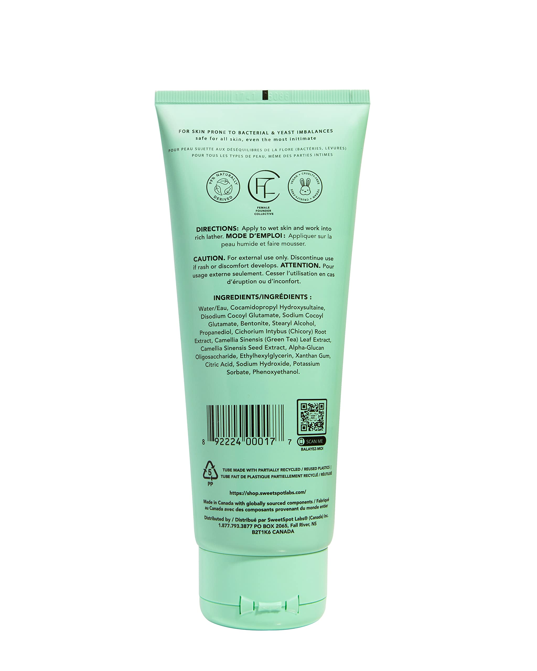 SweetSpot Labs Microbiome Balancing Feminine Wash, Clean, Gynecologist Tested & Approved SweetSpot LabsAu supplements