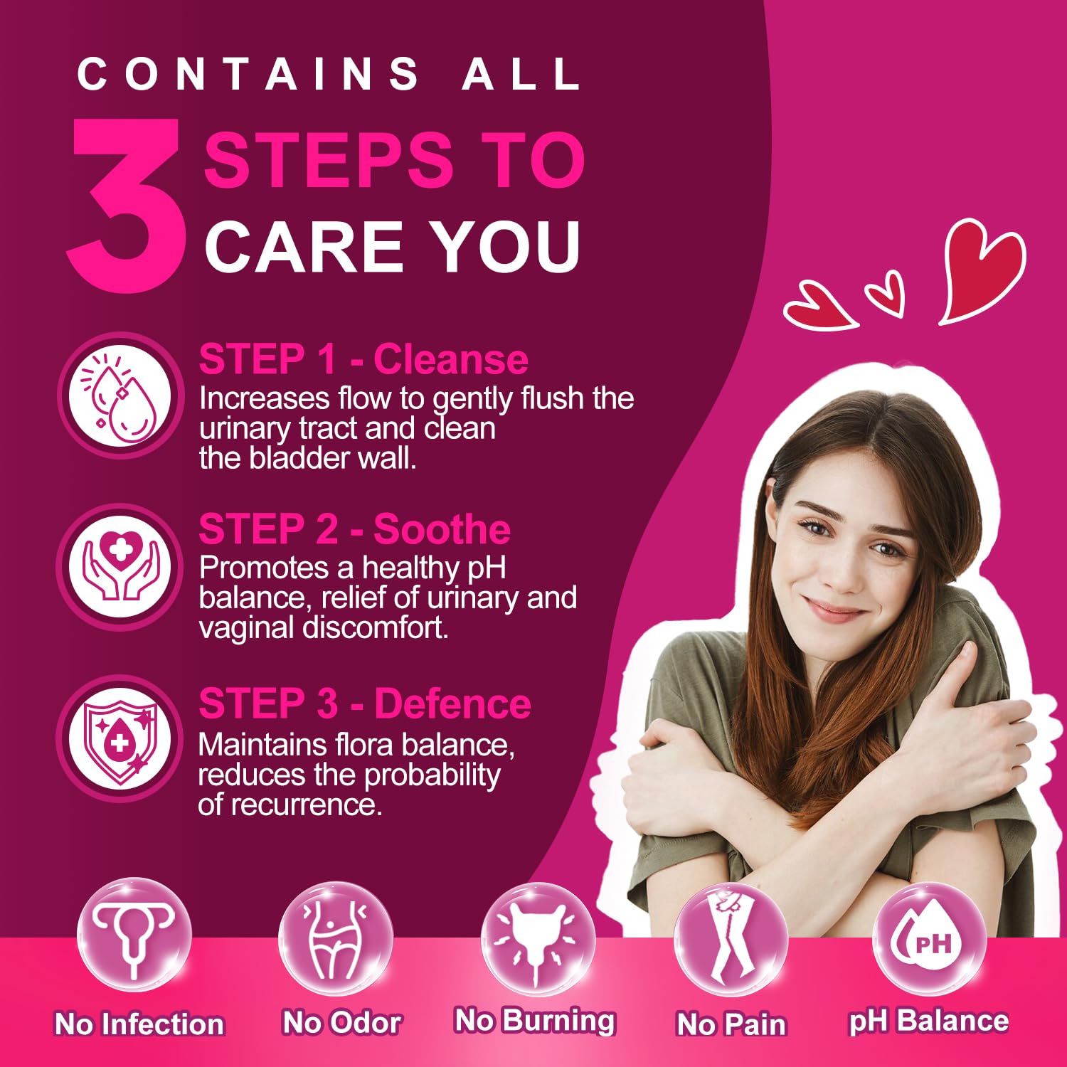 NATURE TARGET Probiotics for Women Urinary Tract Health with D Mannose & Cranberry - 60 Billion CFUs Vaginal Probiotics for Digestive Health, UTI & PH Balance with Prebiotics - 90 Capsules NATURE TARGETAu supplements