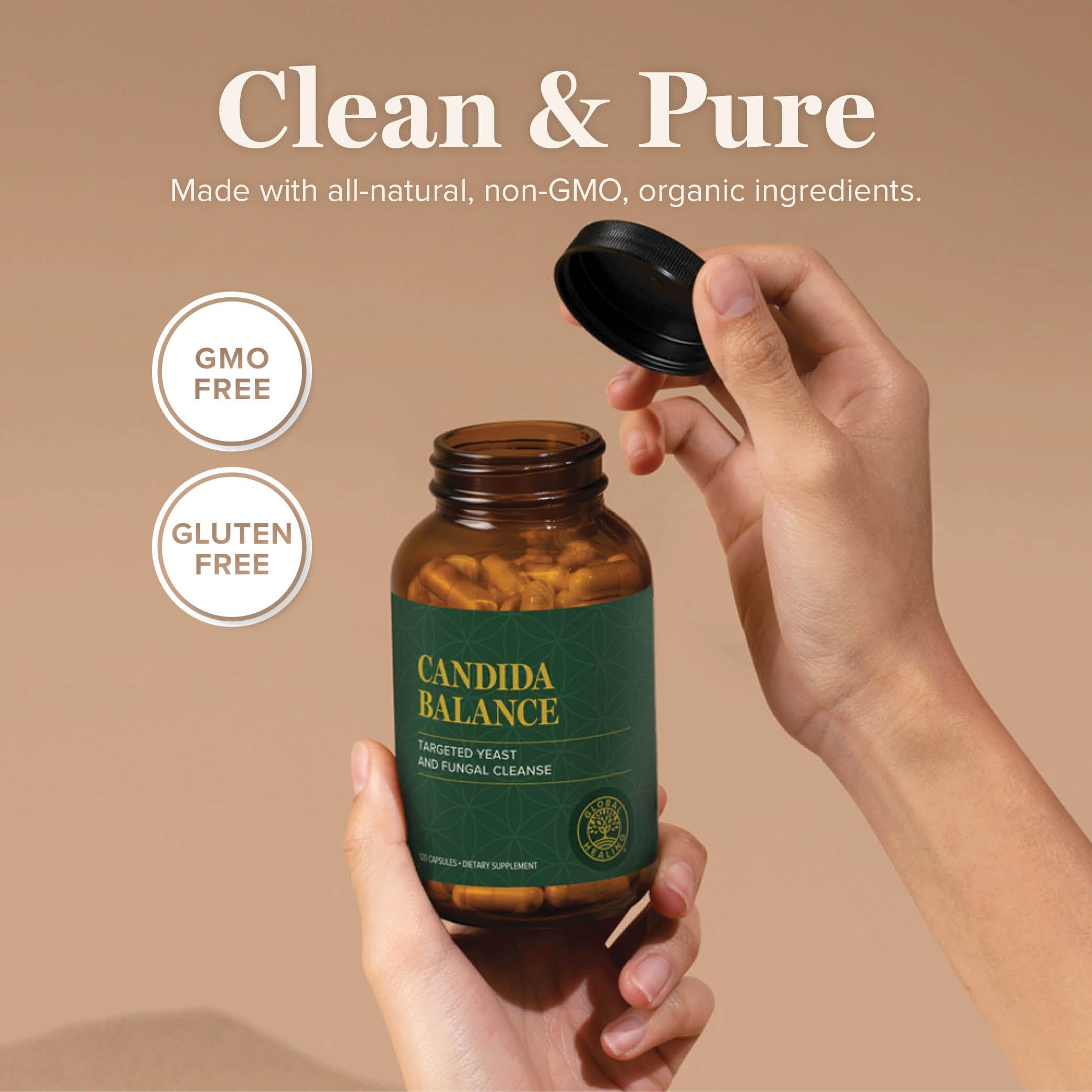 Global Healing Candida Cleanse (Mycozil) - Supports Detoxification for Natural Candida Cleanse Global Healing CenterAu supplements