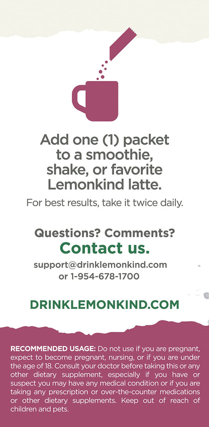 LEMONKIND Organic Zero Calorie Control - Healthy Supplement for Controling Snacking LEMONKINDUS supplements