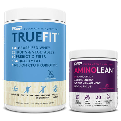 RSP NUTRITION AminoLean Pre Workout Energy (BlackBerry Pomegranate 30 Servings) RSP NUTRITIONUS supplements
