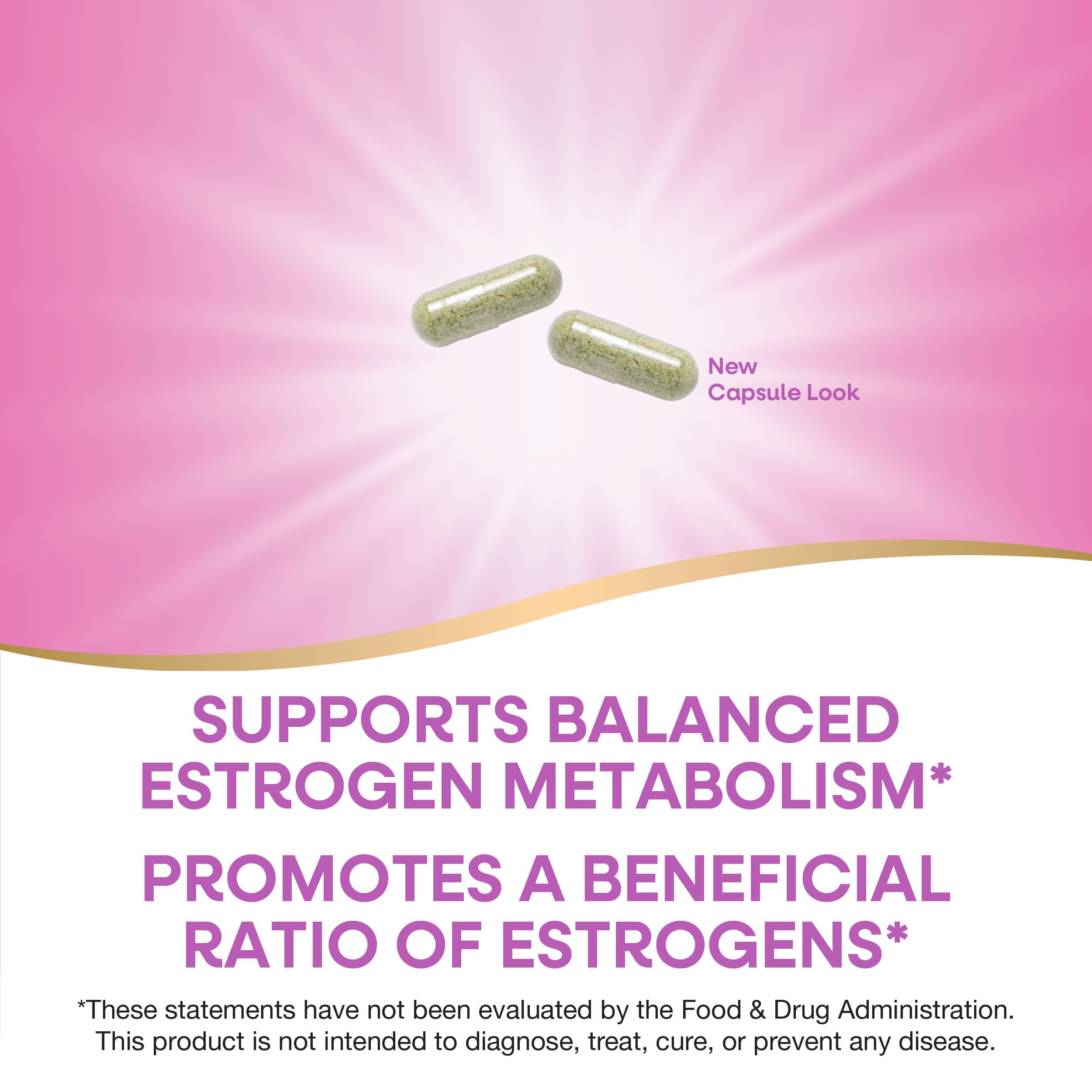 Nature's Way DIM-Plus, DIM Supplement, Supports Balanced Estrogen Metabolism*, Supports Estrogen Hormone Balance*, Diindolylmethane, 120 Vegan Capsules Nature's WayAu supplements