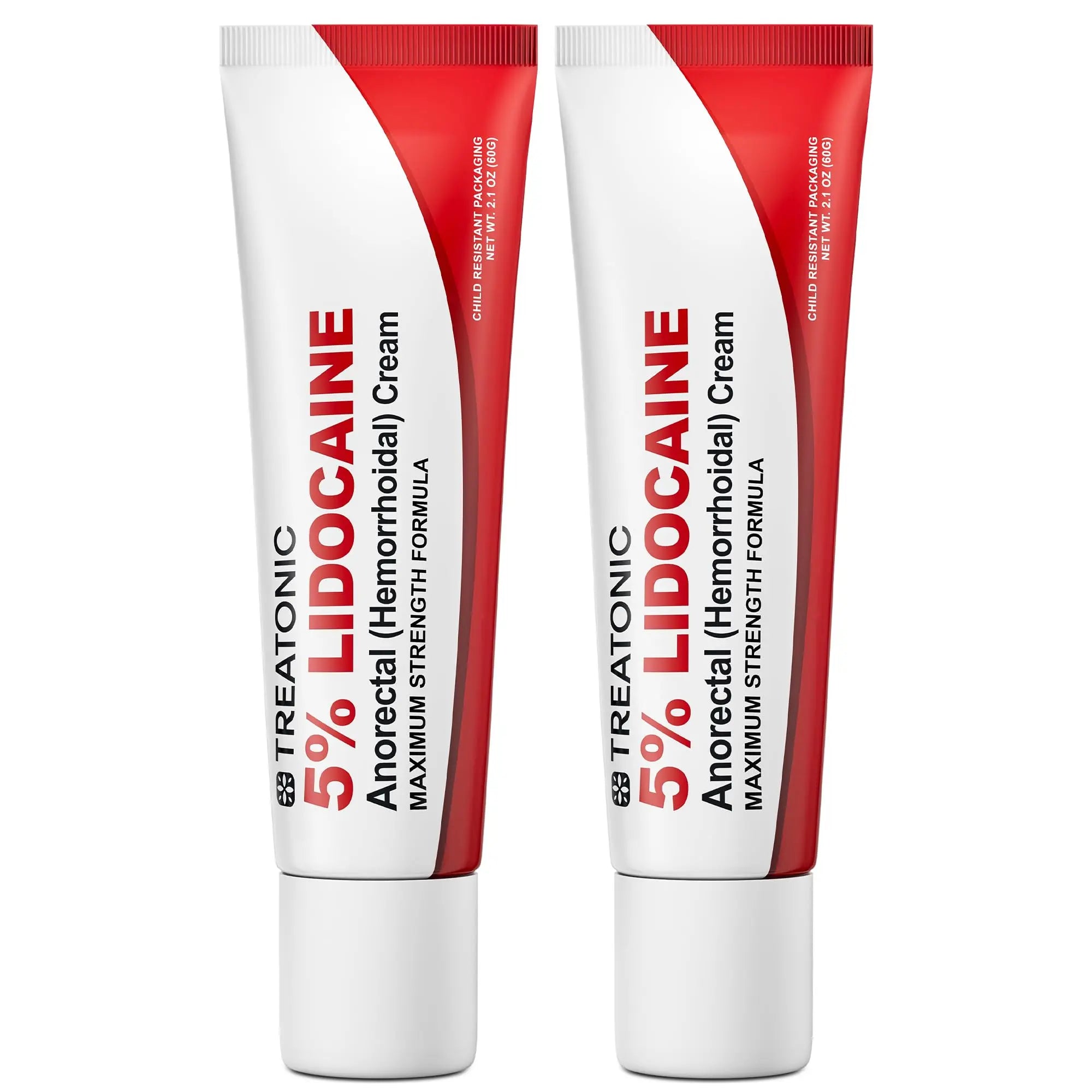 Treatonic 5% Lidocaine Numbing Cream: Lidocaine Cream for Pain Relief, Itching, Burning, Soreness, Hemorrhoid - Maximum Strength Topical Numb Cream - Fast Acting & Long Lasting Numbing Cream - 4.2 oz TreatonicAu supplements