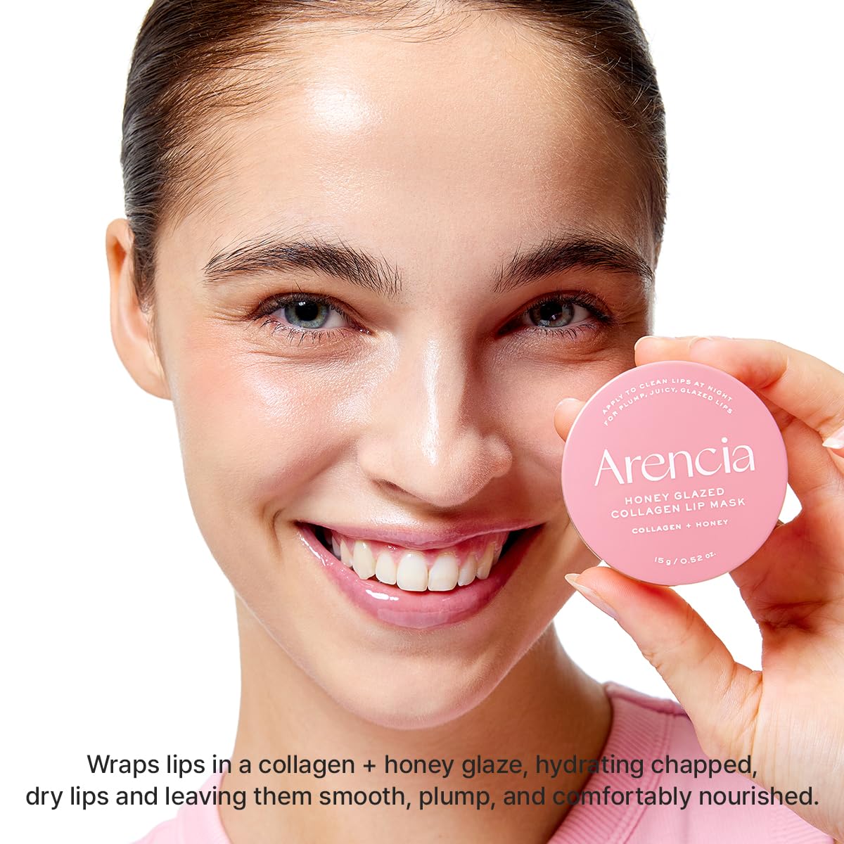Arencia Honey Glazed Collagen Lip Mask, Overnight Lip Treatment with Collagen and Honey, 0.52 oz ARENCIAAu supplements