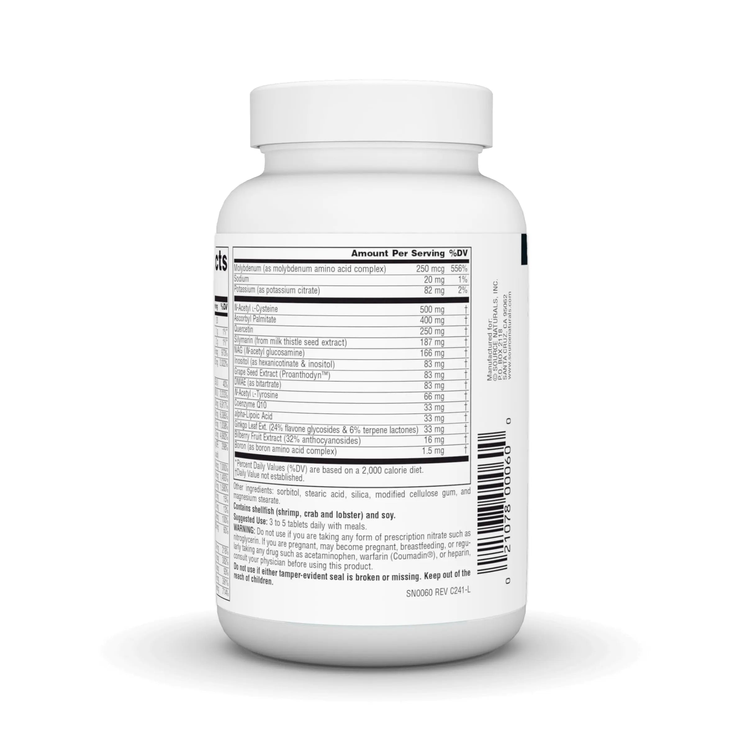 Source Naturals Elan Vital Multiple, for Multiple Body System Support* - 90 Tablets Source NaturalsAu supplements