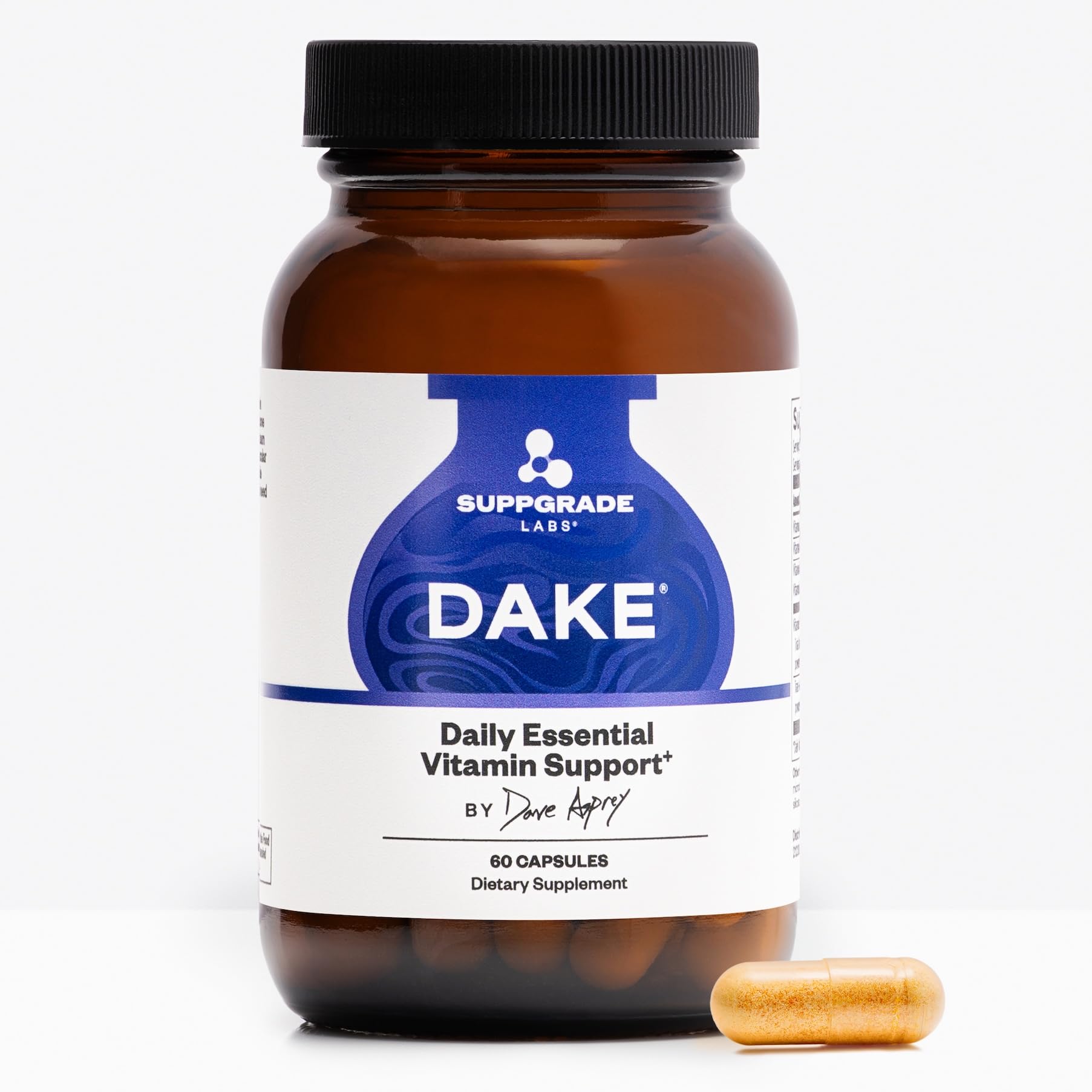 Suppgrade Labs DAKE by Dave Asprey | Synergistic Blend of Essential Vitamins D-A-K-E | Vitamin D2 + K2 + A + E Supplement for Immune Support, Bone & Joint Support, & Heart Health | 60 Day Supply Suppgrade LabsAu supplements