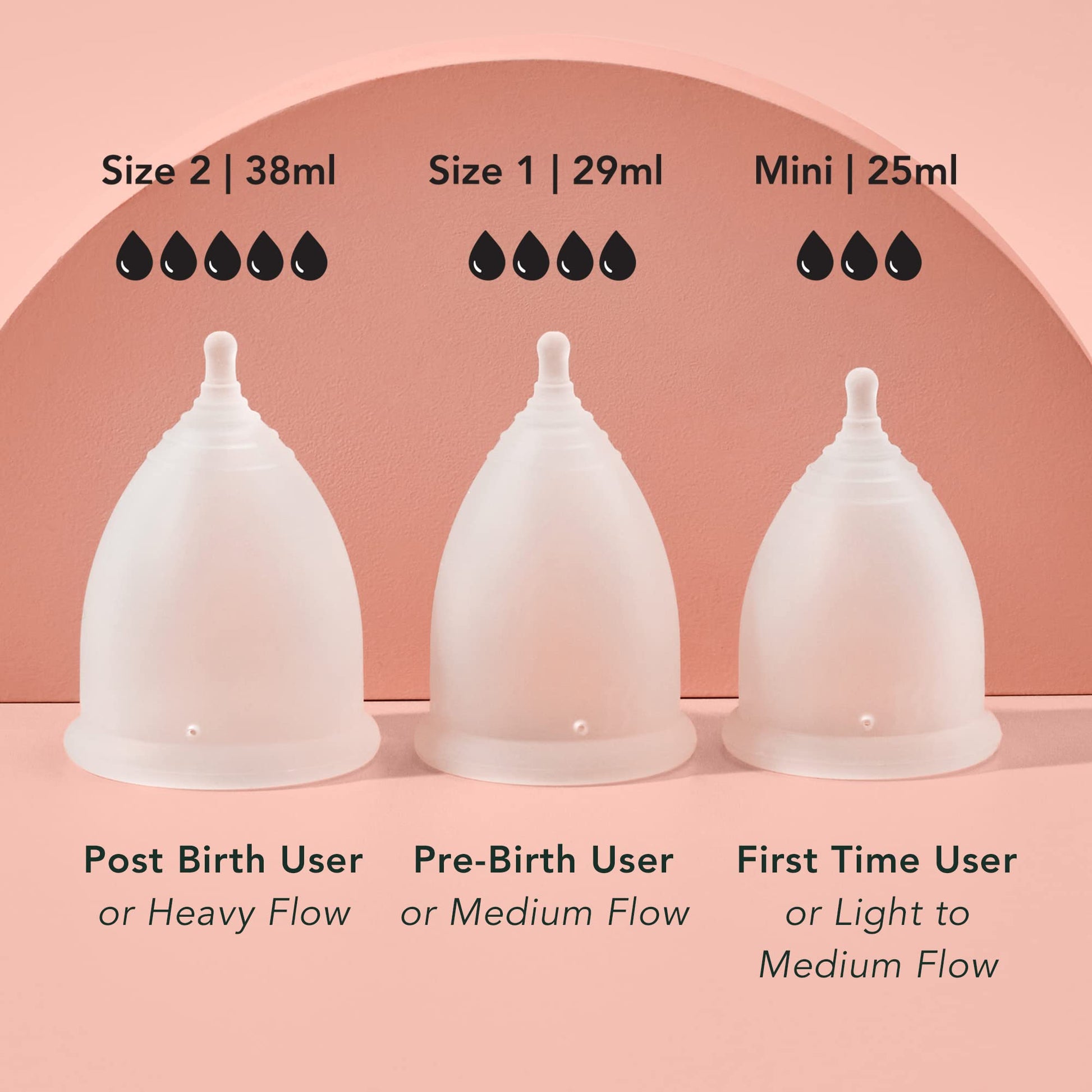 Rael Period Cup, Soft Reusable Menstrual Cups for Women - Medical-Grade Silicone, Period Cups RaelAu supplements