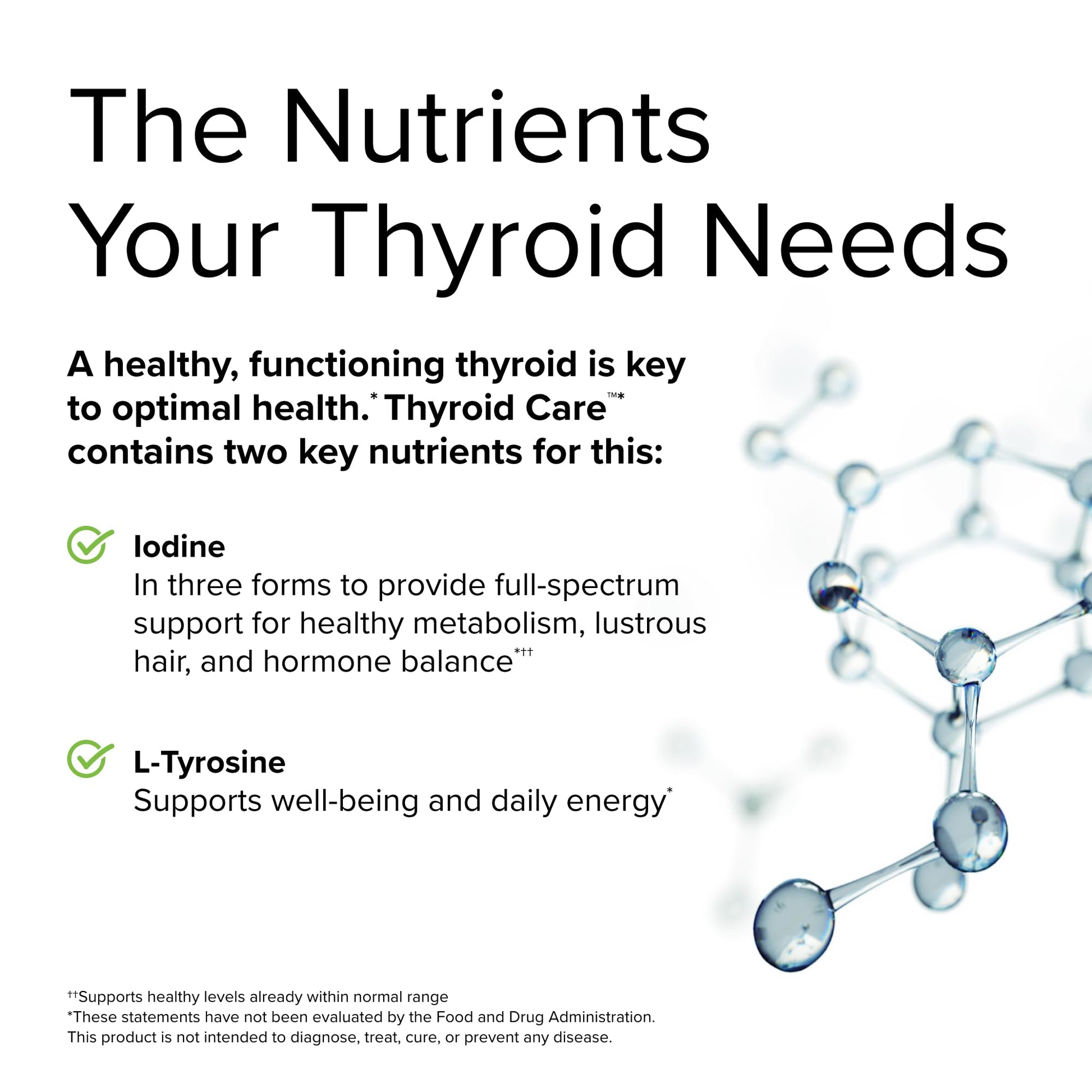 Terry Naturally Thyroid Care - 120 Capsules - Complete Metabolic Function - with Iodine Terry NaturallyAu supplements