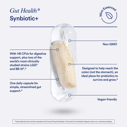 Ritual Synbiotic+ Probiotic Gut Health Support and Men's 18+ Multivitamin RitualUS supplements