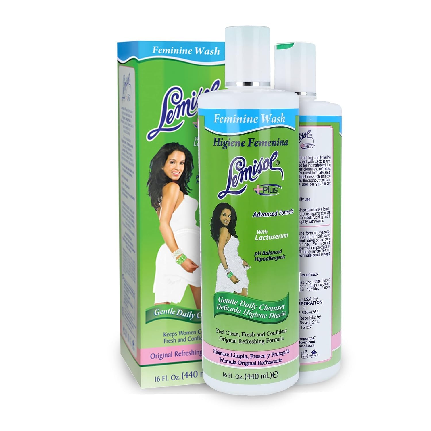 Lemisol Plus Feminine Wash 16 oz (Pack of 5) LemisolAu supplements