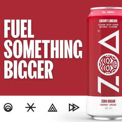ZOA Energy Drink & Pre-Workout Powder Bundle, Cherry Limeade ZOAUS supplements
