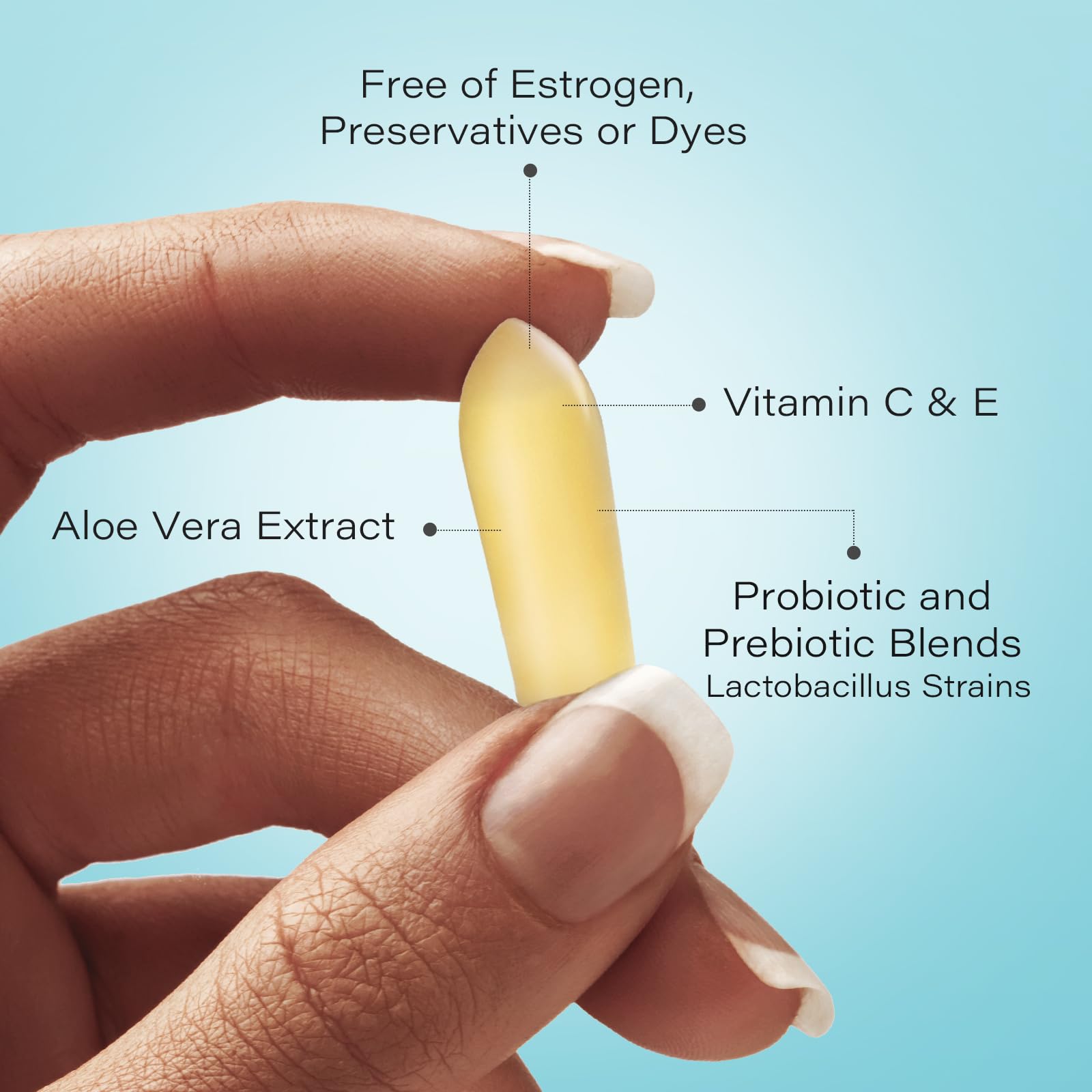 vetrue Vaginal Probiotic Suppository, Feminine Health for Comfort, pH Balance, Odor Control vetrueAu supplements