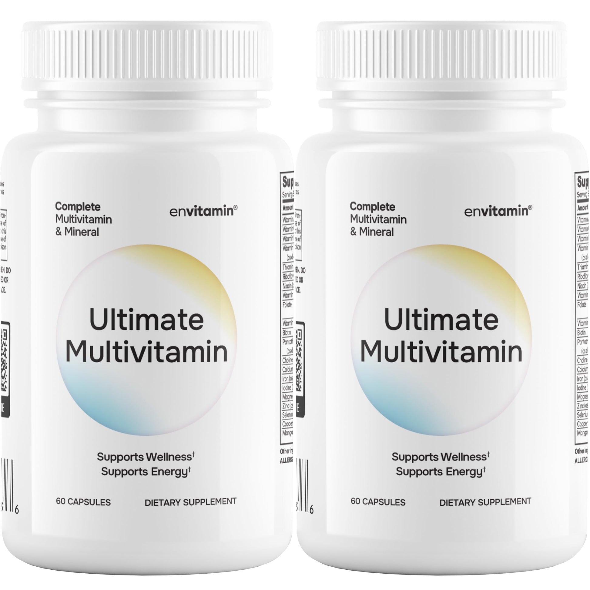 envitamin Ultimate Multivitamin Multimineral and Superfood with 42 Fruit and Vegetable Blend, 60 Count (Ultimate 2 Pack) envitaminAu supplements