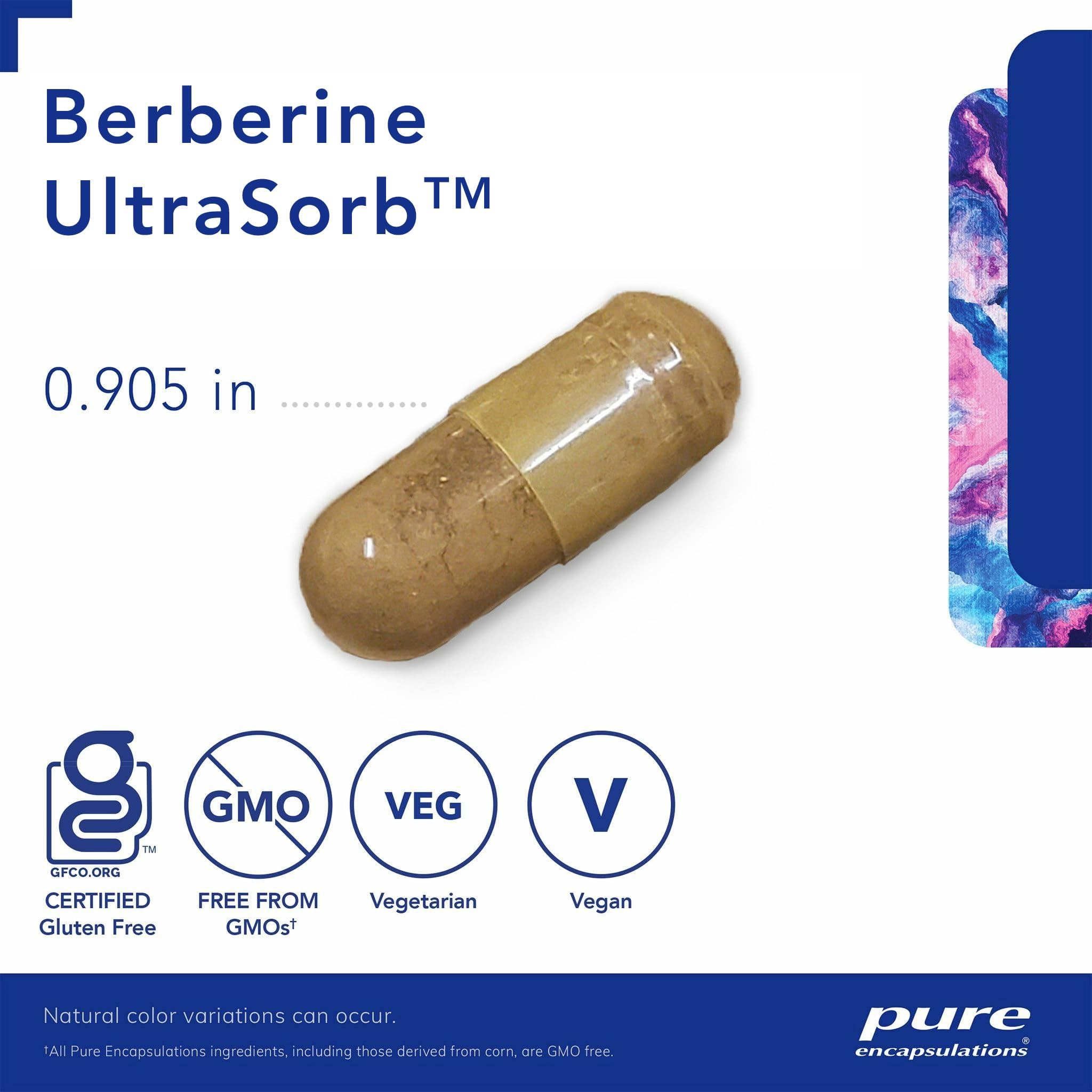 Pure Encapsulations Berberine UltraSorb | Enhanced Absorption Berberine | 60 Capsules Pure EncapsulationsUS supplements