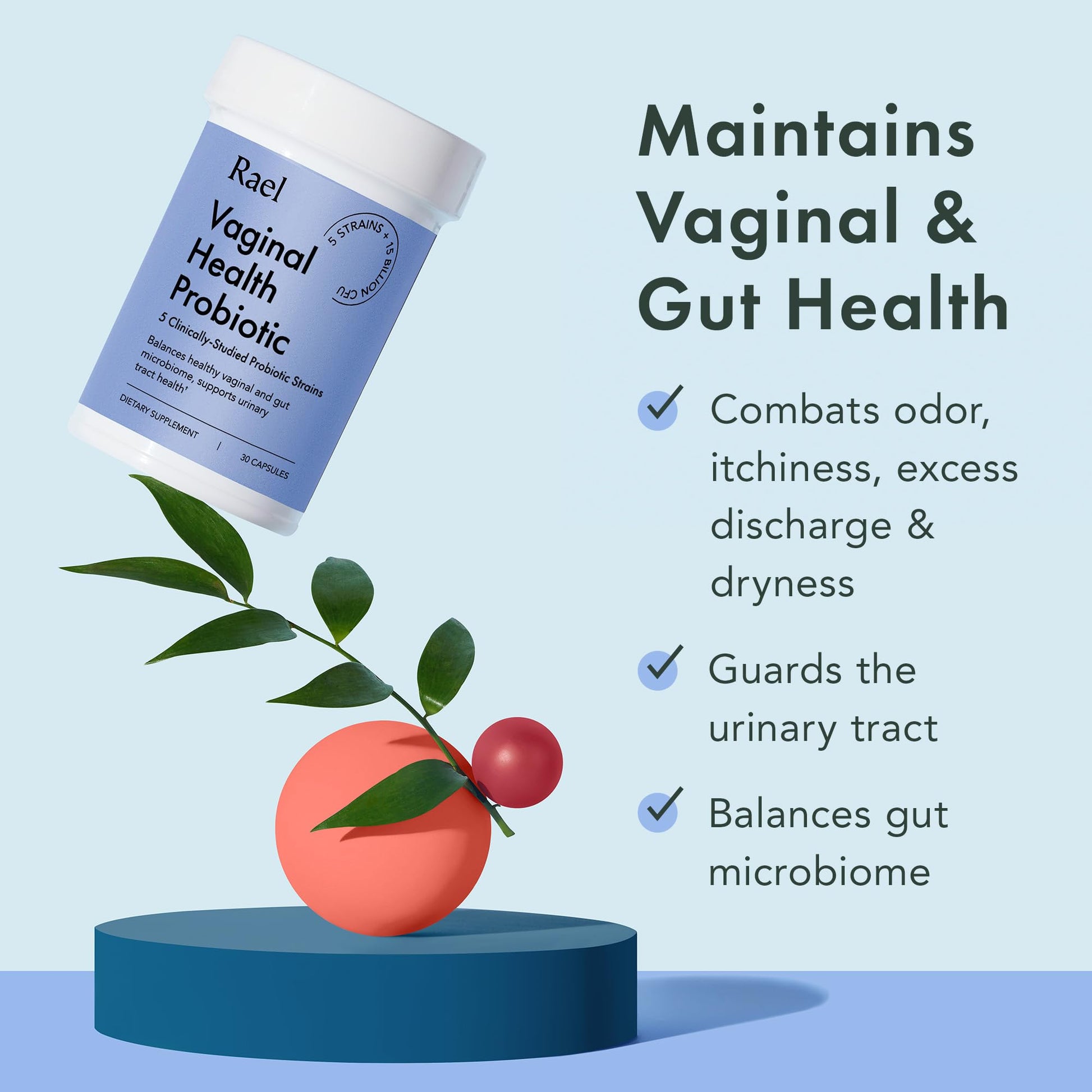 Rael Bundle - Probiotics Supplements for Women, Digestive Enzymes, Urinary Tract Health RaelAu supplements