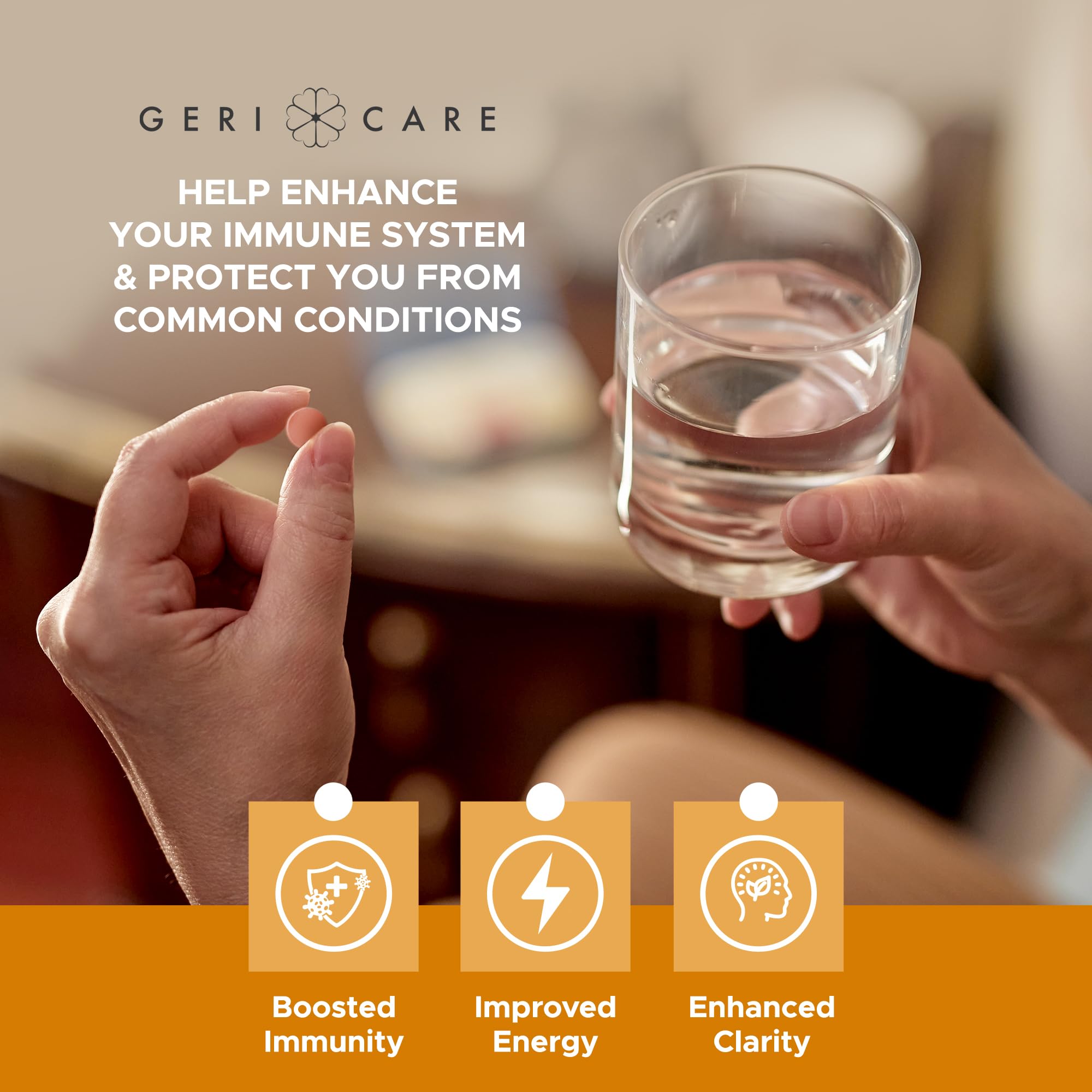 One-Daily Multivitamins with Minerals for Men & Women (100 Tablets) by GeriCare| High-Potency Multi-Vitamin & Multimineral Dietary Supplement for Immunity, Energy| Complete Daily Nutritional Support GeriCareAu supplements