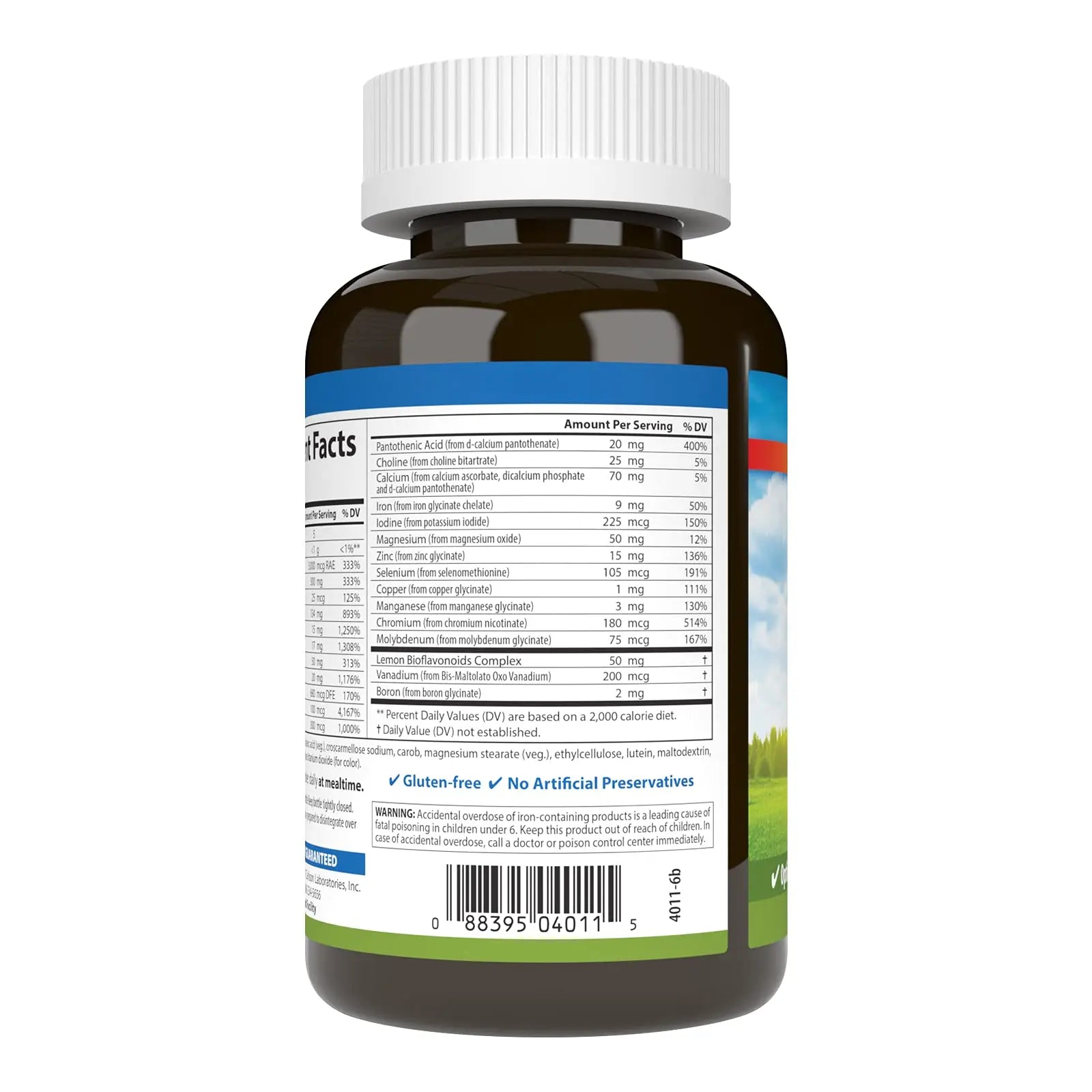 Carlson - Super 1 Daily, Vegetarian Multiple Formula, Multivitamin, Optimal Wellness, 120 Tablets CarlsonAu supplements