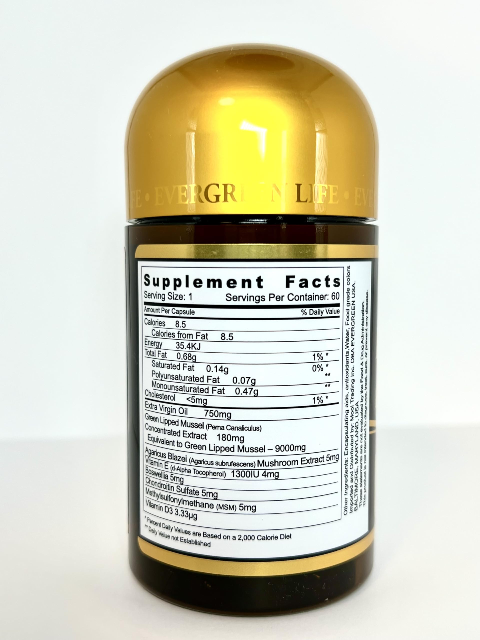 EverGreen Hyper Lipid 9000Plus 8 in 1 60capsule EverGreenAu supplements