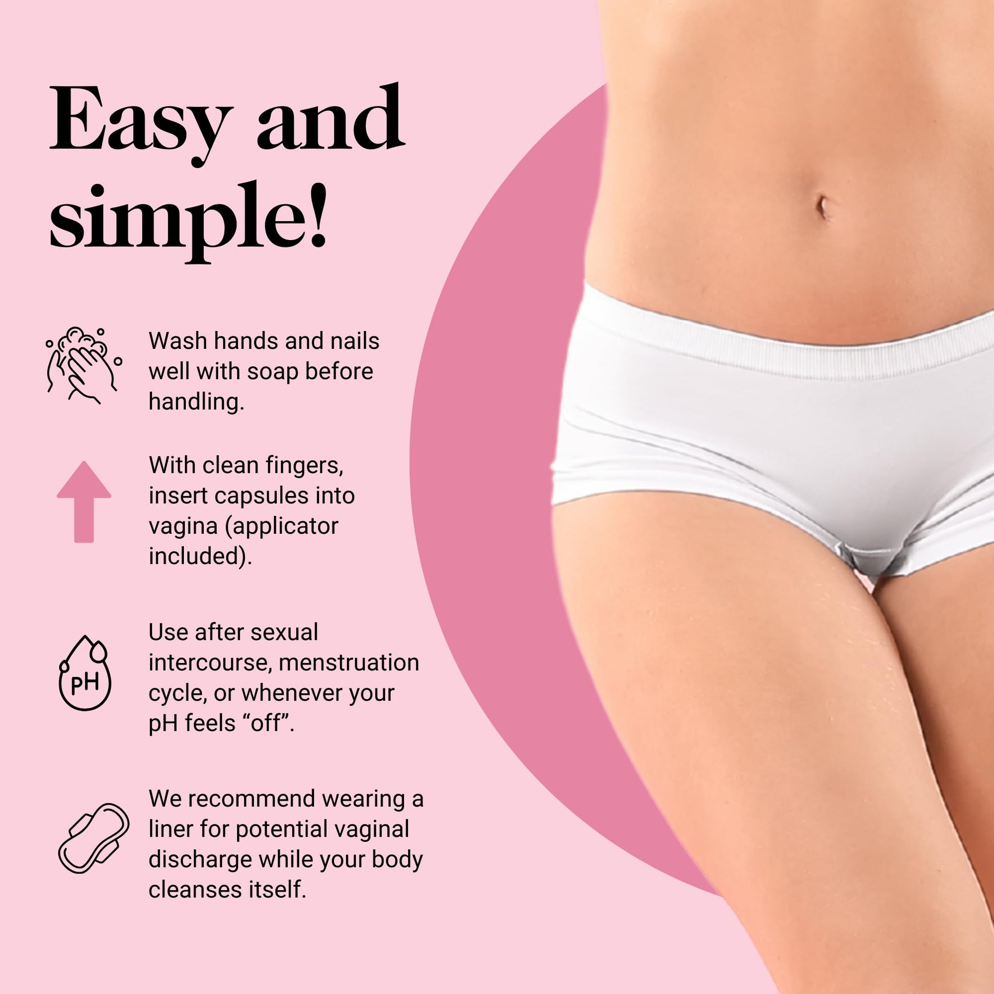 Kushae Boric Acid Suppositories + Rapid Relief, All Natural Female Suppositories with Probiotics & Aloe Vera, Relieves Discomfort & Balances pH Level Bottle Only 21 Capsules KushaeUS supplements