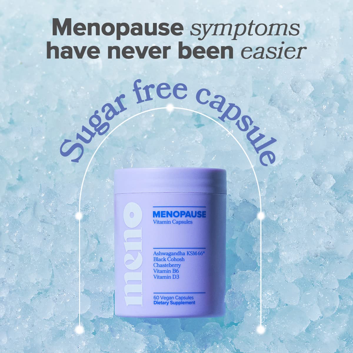 MENO Vitamins for Menopause, 30 Servings (Pack of 3) - Hormone-Free Menopause O PositivUS supplements