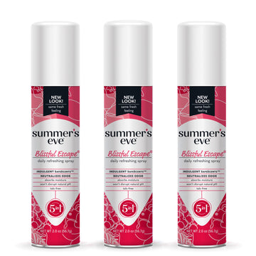 Summer's Eve Blissful Escape Daily Refreshing Feminine Spray, 2 oz, 3 Pack Summer's EveAu supplements