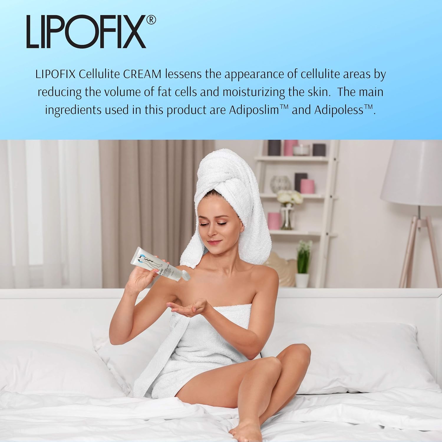 LIPOFIX Anti Cellulite Cream Luxurious Formula Body Contour Cream Effectively Tone LIPOFIXUS supplements