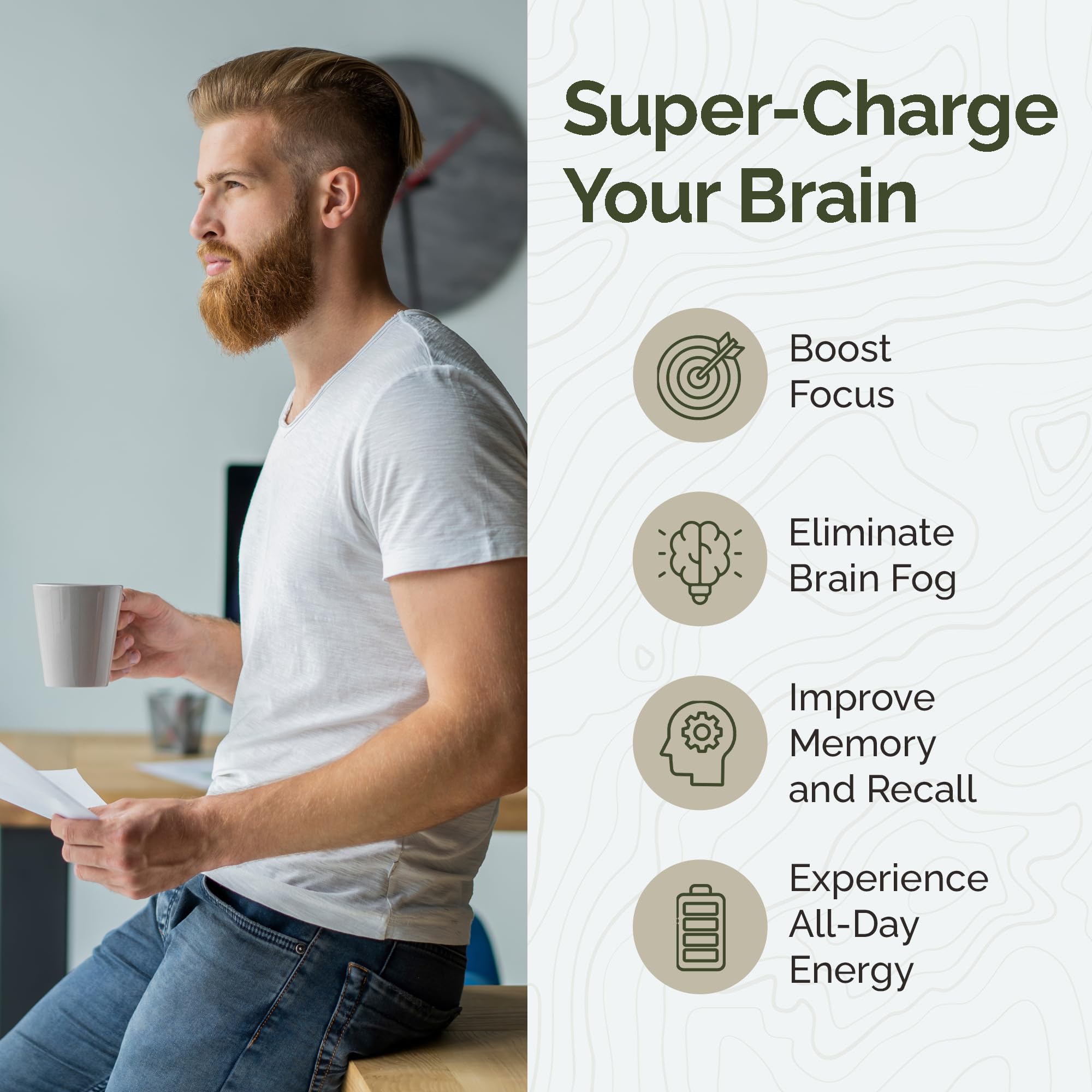 Lift – Nootropic Brain Booster Supplement for Productivity, Focus & Energy Fasted AthleteUS supplements