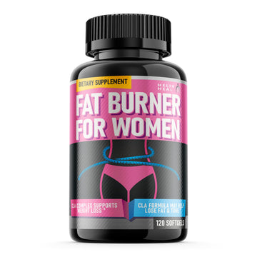 Helix Heal Belly Fat Burner for Women - Lose Stomach Fat w/Softgel Diet Pills for Weight Loss Helix HealAu supplements
