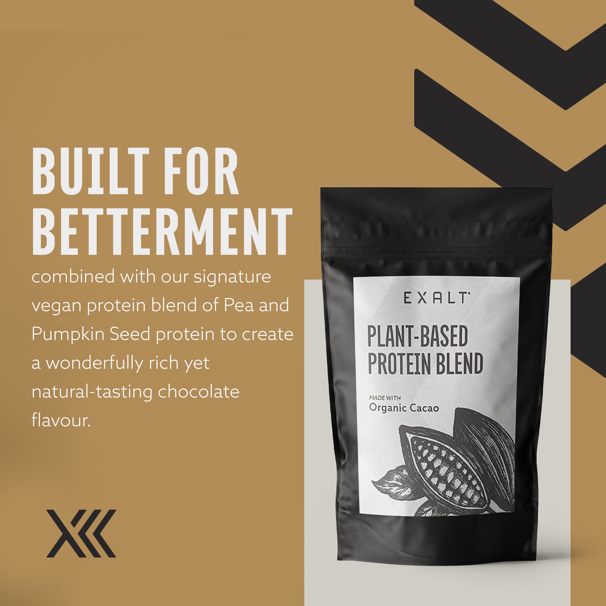 EXALT Vegan Protein Powder - 100% Plant-Based – Gluten Free - Keto Friendly EXALTAu supplements