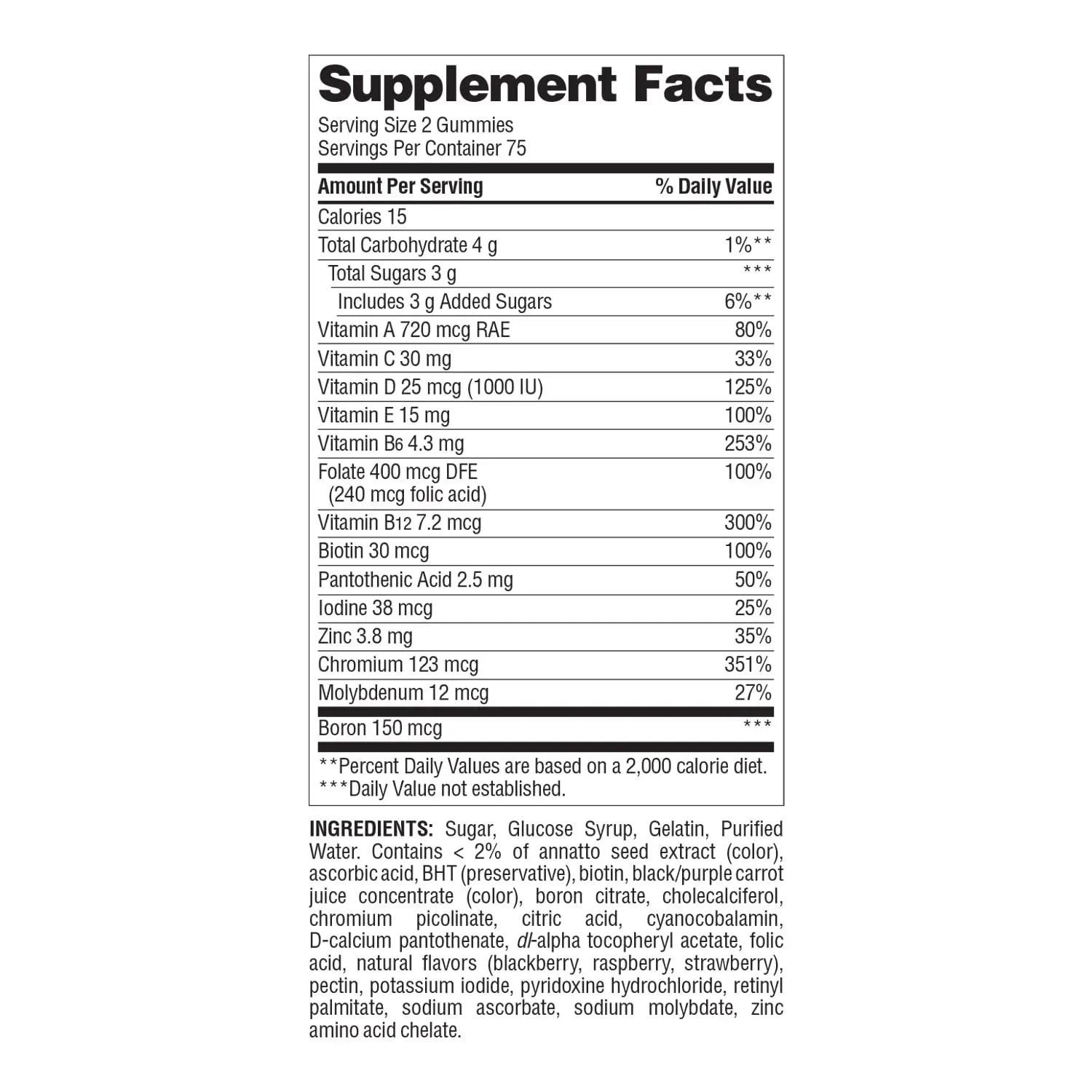 Nature's Wonder Men's Multivitamin Gummies, Supports Immune Health, Energy, Metabolism and Muscles with Vitamins A,C,D,B6,B12 Nature's WonderAu supplements