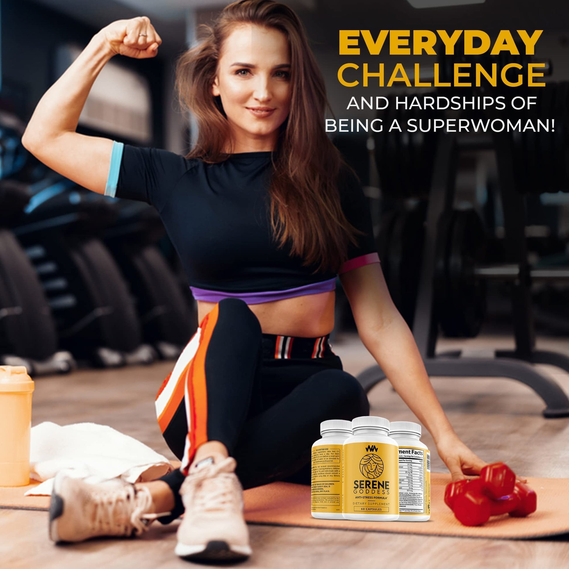 Warped Wellness Womens Supplement That Boosts Mood, Helps Relax The Mind & Body, Relieves Tension & Worries| Magnolia Bark for Female Specific Help| Serene Goddess | Vitamin Helps Boost Mood Warped WellnessAu supplements