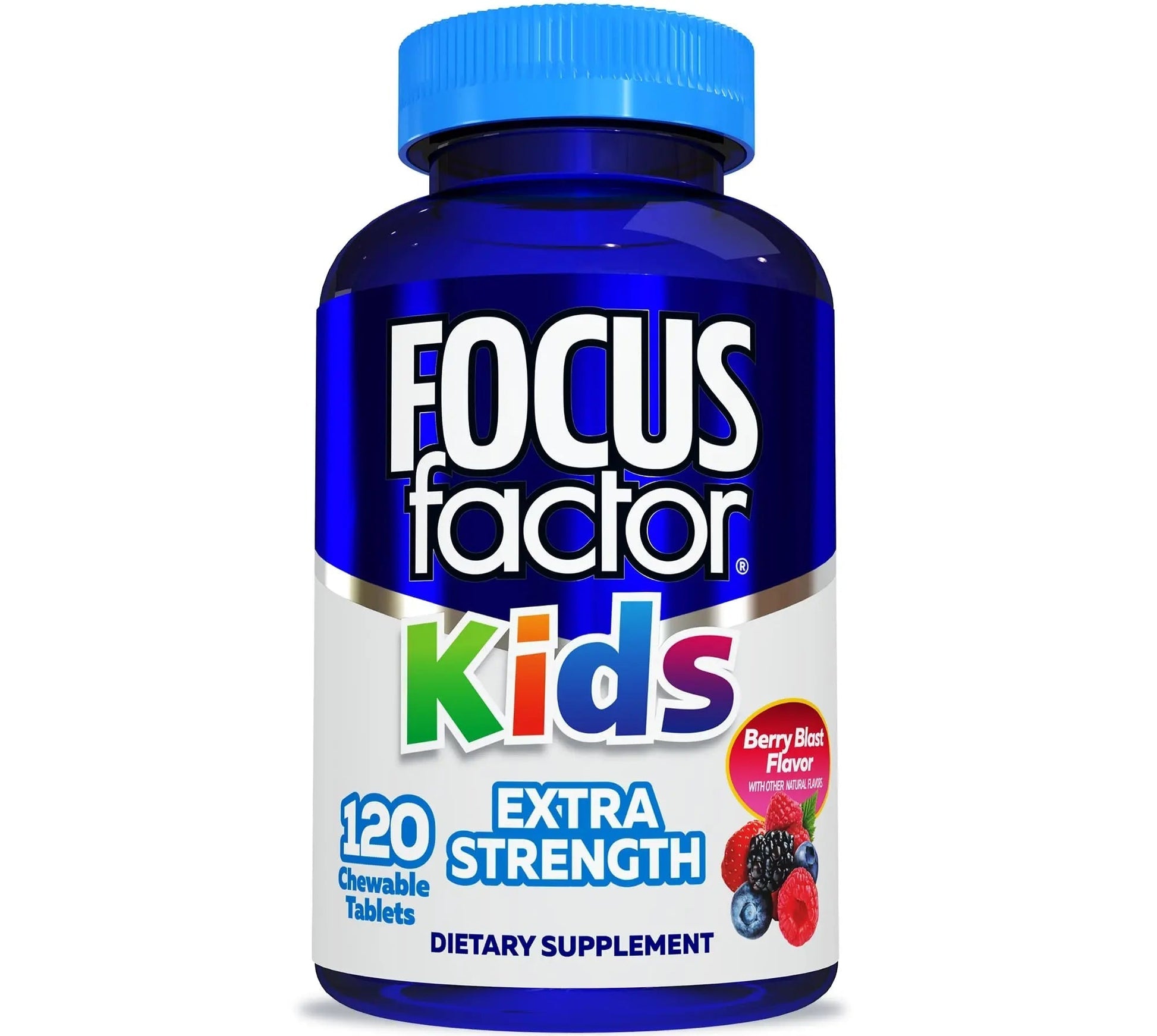 Focus Factor Kids Extra Strength Daily Chewable for Brain Health Support, 120 Count – Vitamins - Quality Formula Focus FactorAu supplements