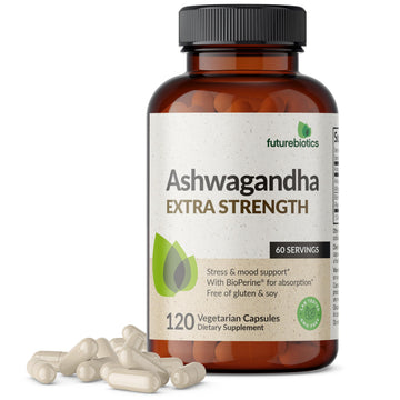 Futurebiotics Ashwagandha Extra Strength Stress & Mood Support with BioPerine FuturebioticsAu supplements