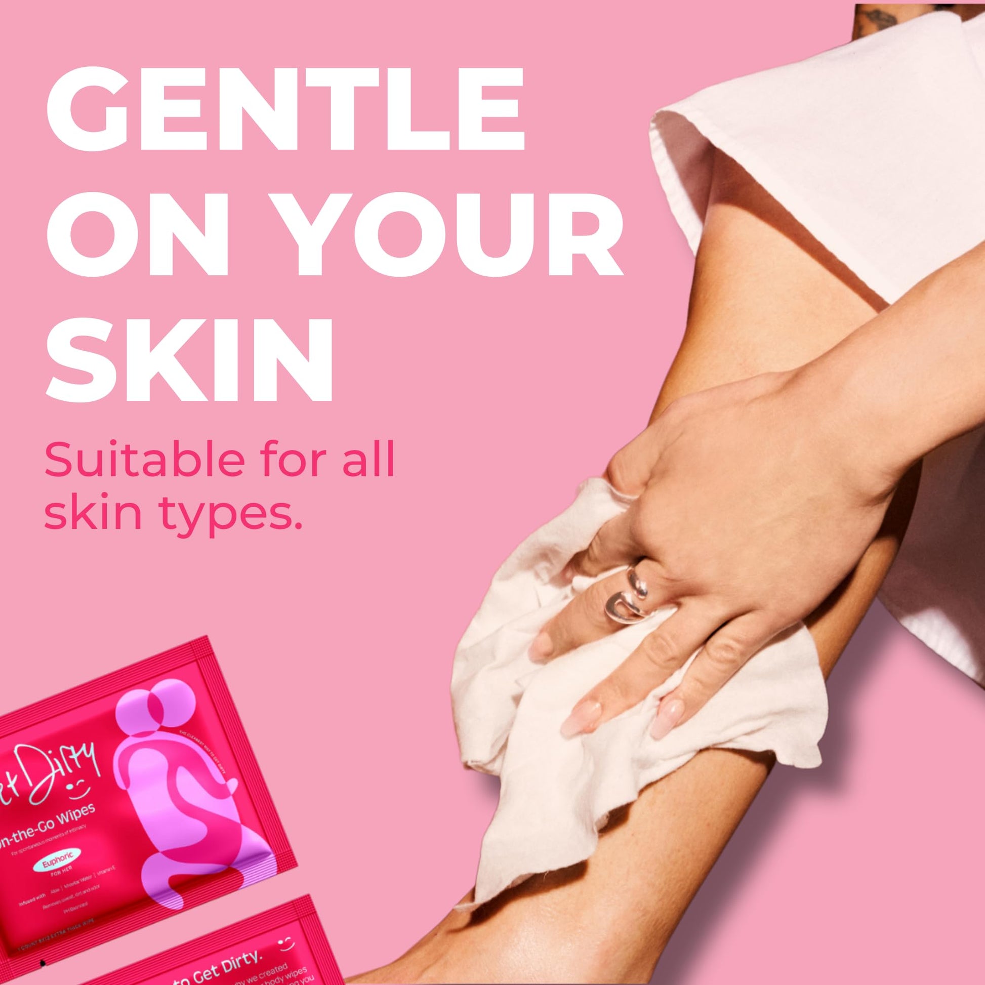 Get Dirty Wipes For Women - Easy, Discreet, Effective Intimate Wipes, Full Body Feminine Wipes Get DirtyAu supplements