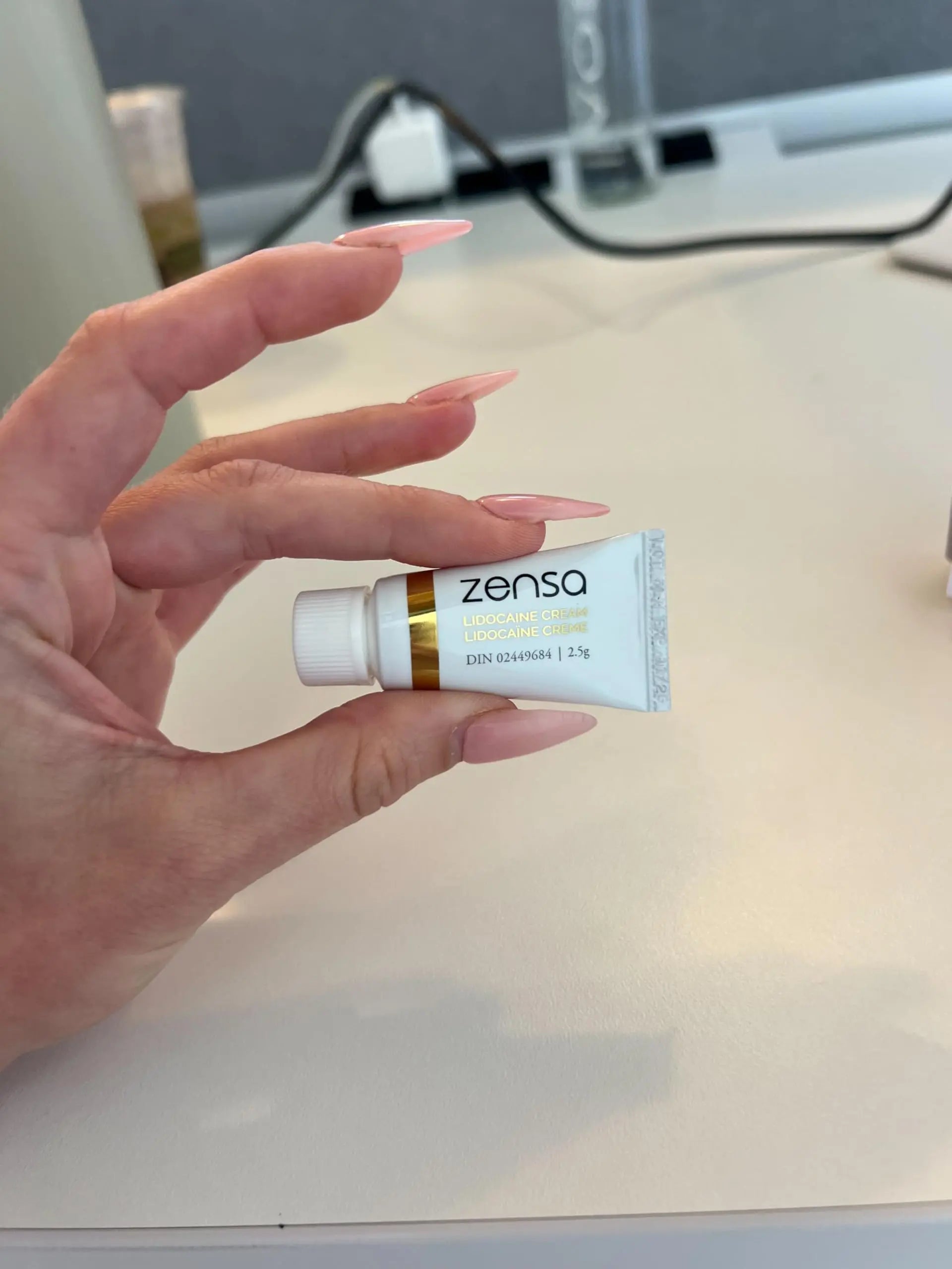 Zensa Numbing Cream 5% Lidocaine – Maximum Strength Topical Anesthetic with Vitamin E for Pain Relief from Hemorrhoids - Vegan & Cruelty-Free, Water-Based, Physiologic pH for Sensitive Skin 2.5 g ZensaAu supplements