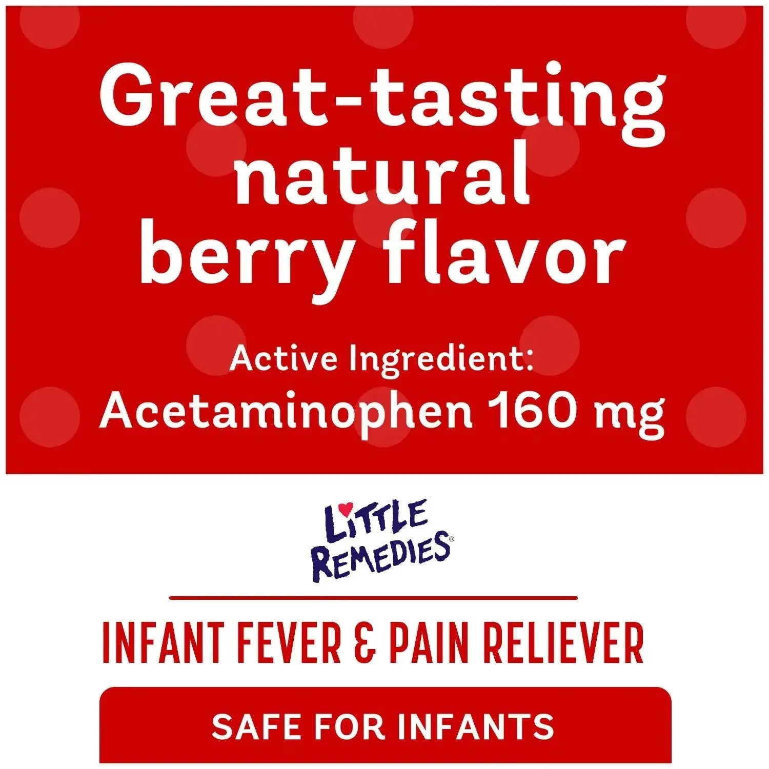 Little Remedies Infant Fever & Pain Reliever with Acetaminophen, Baby Medicine with No Artificial Sweeteners, Flavors or Dyes, Natural Berry Flavor, 2 Fl Oz, Pack of 2 Little RemediesAu supplements