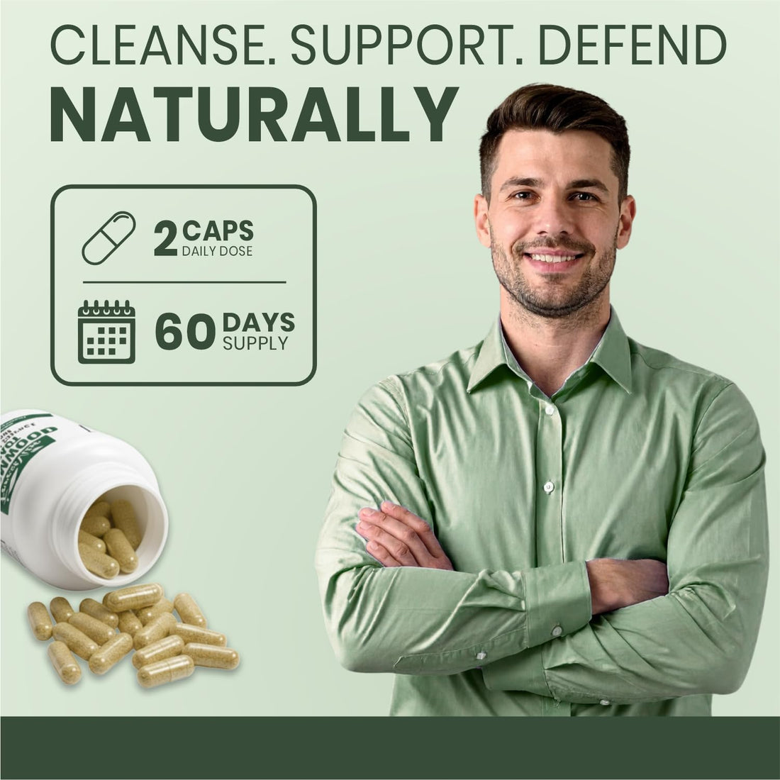 ForestVibe Wormwood Complex with Black Walnut & Clove, 3-in-1 Herbal Blend, Sweet Wormwood Extract Capsules, 120 Vegan Capsules, 2 Month Supply, Non-GMO & Gluten Free Supplement ForestVibeAu supplements